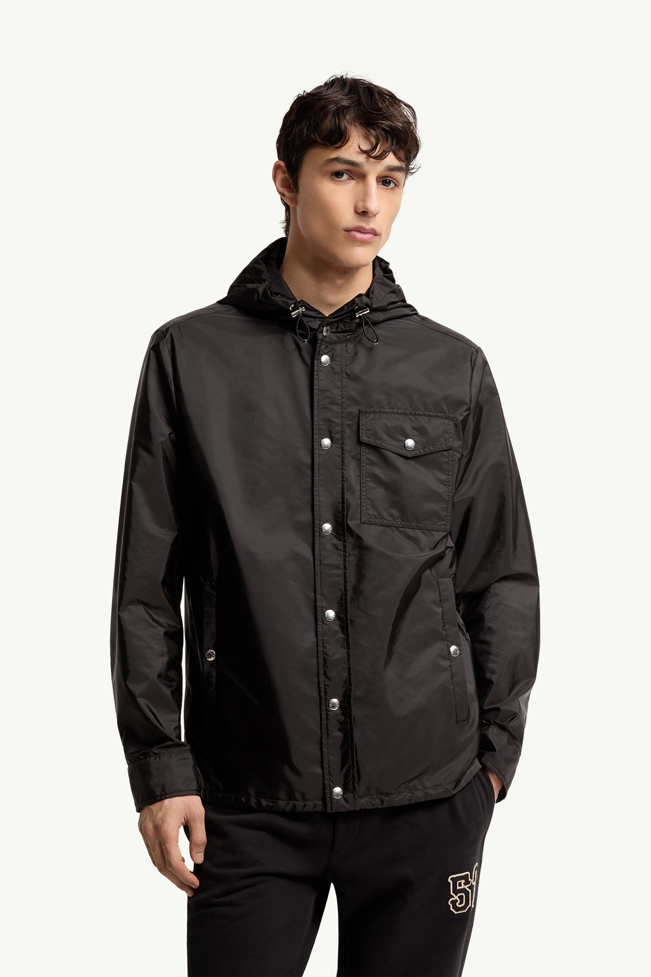 Duvainne連帽外套 男士 黑色 Moncler 3