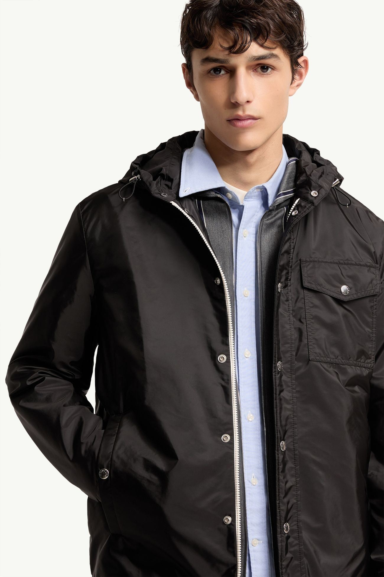 Duvainne連帽外套 男士 黑色 Moncler 5