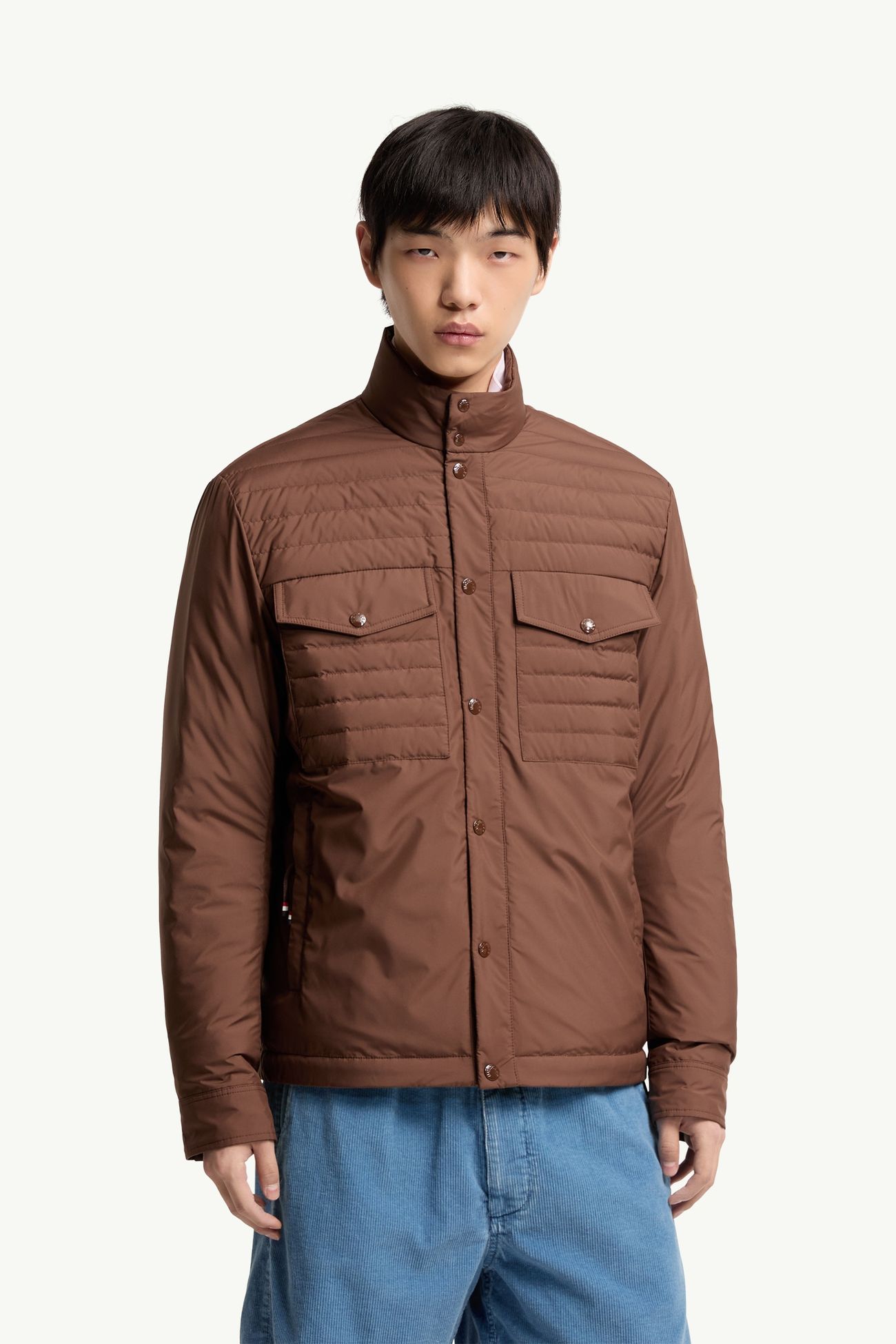 Piumino midi Vnorviane Uomo Marrone Moncler 3