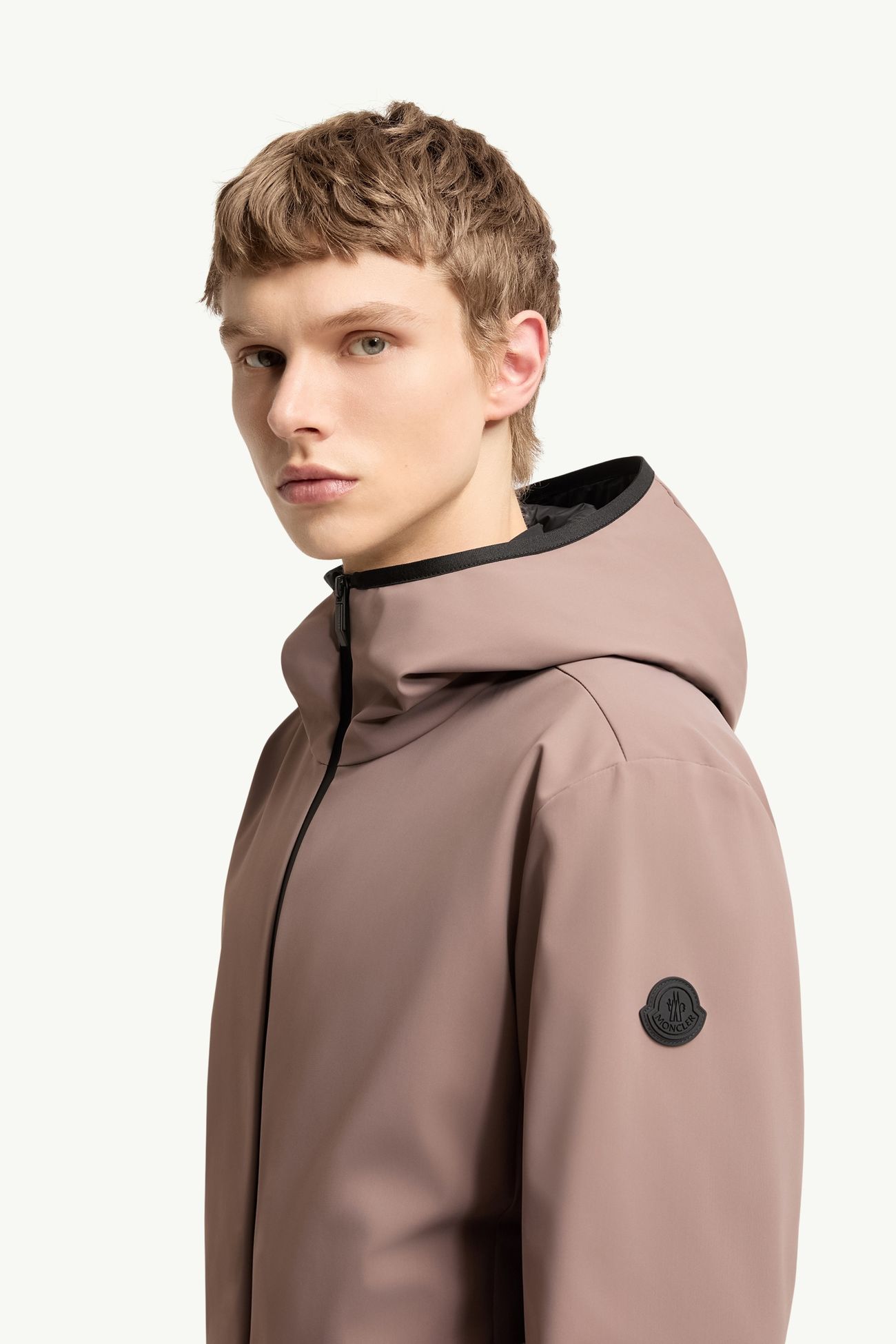 Doudoune à capuche Ciampolin Hommes Marron clair Moncler 1