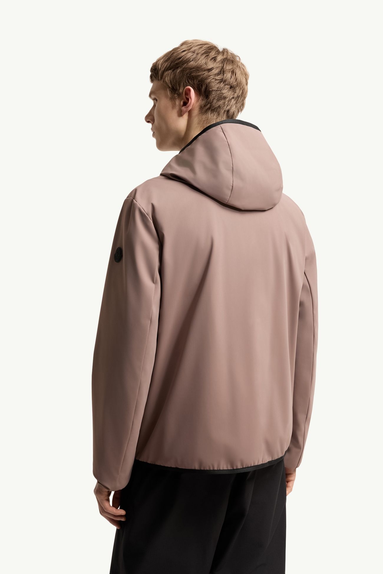 Ciampolin連帽羽絨外套 男士 淺啡色 Moncler 4