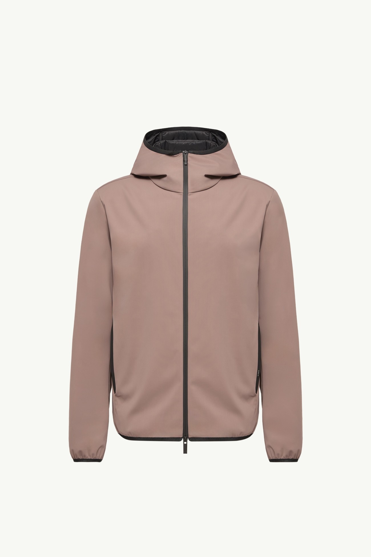 Ciampolin Hooded Down Jacket Men Light Brown Moncler 2
