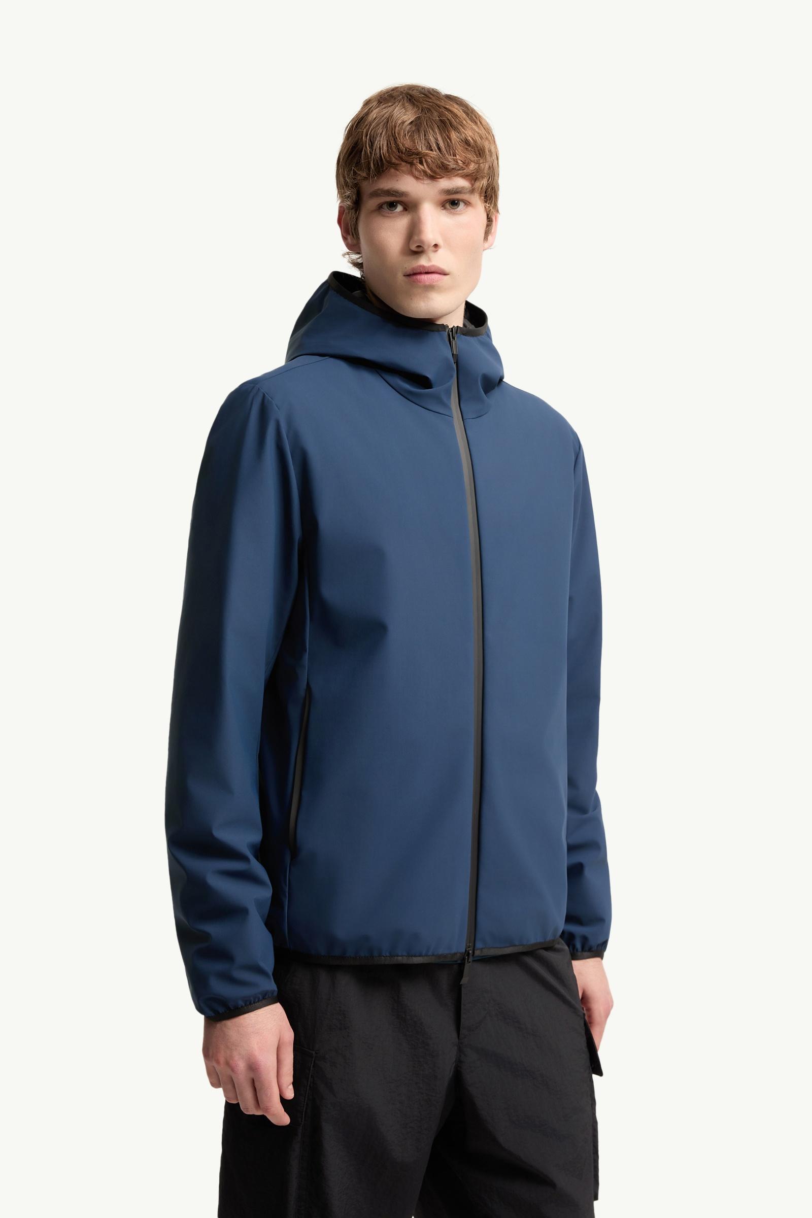Navy Blue Ciampolin Hooded Down Jacket - Lightweight Down Jackets