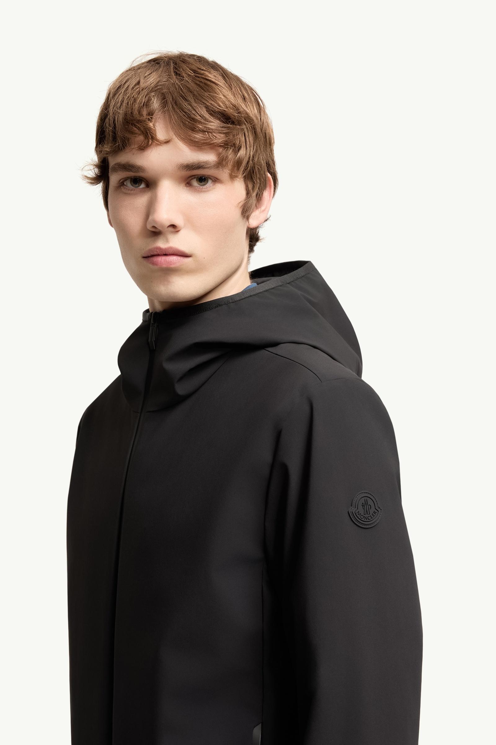 Black Ciampolin Hooded Down Jacket - Lightweight Down Jackets for
