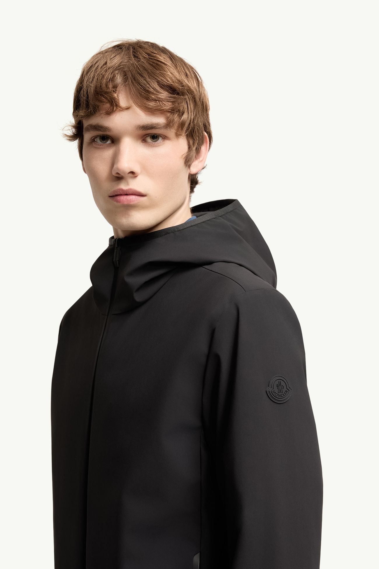 Ciampolin Hooded Down Jacket Men Black Moncler 1