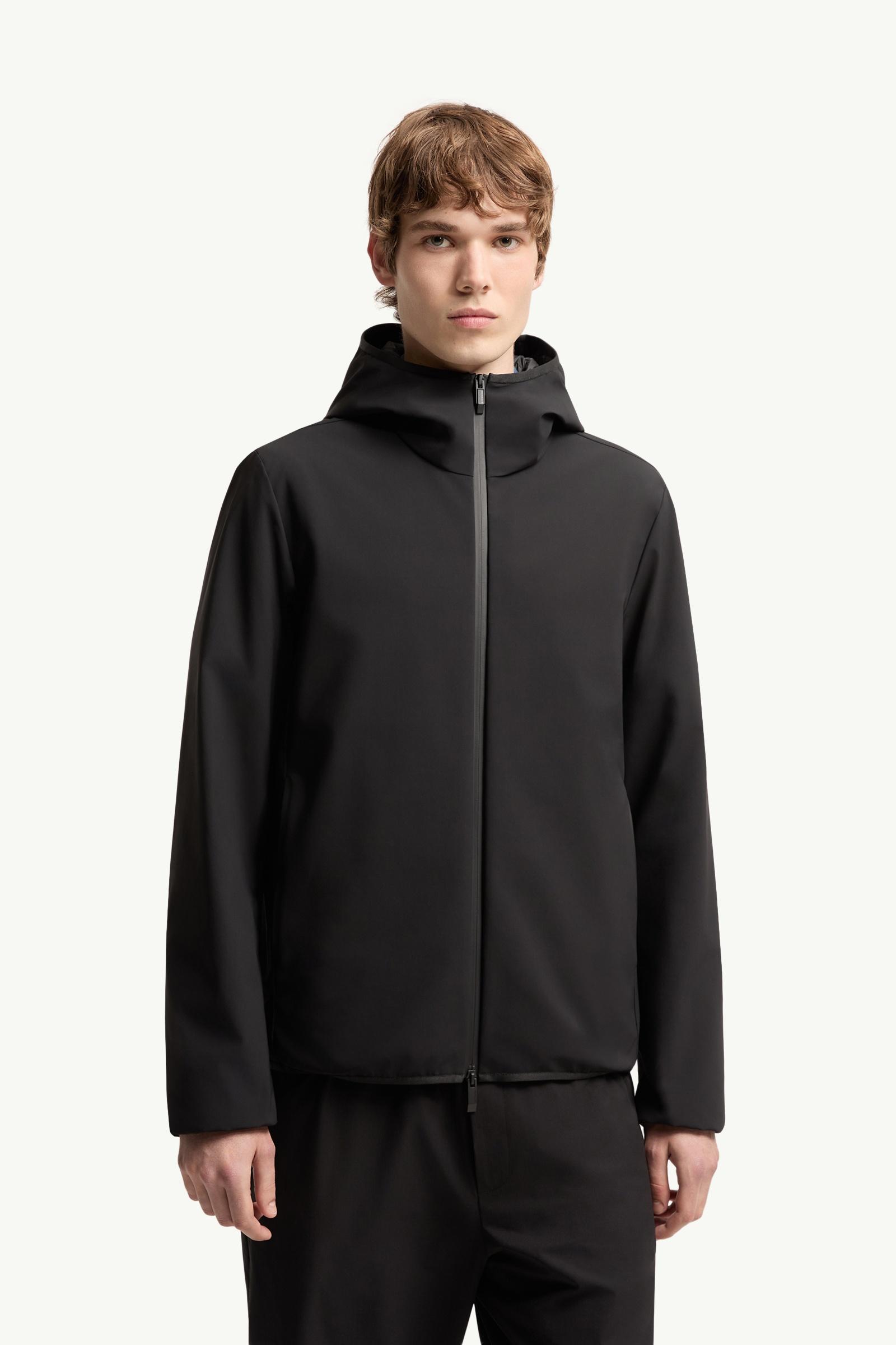 Black Ciampolin Hooded Down Jacket - Lightweight Down Jackets for