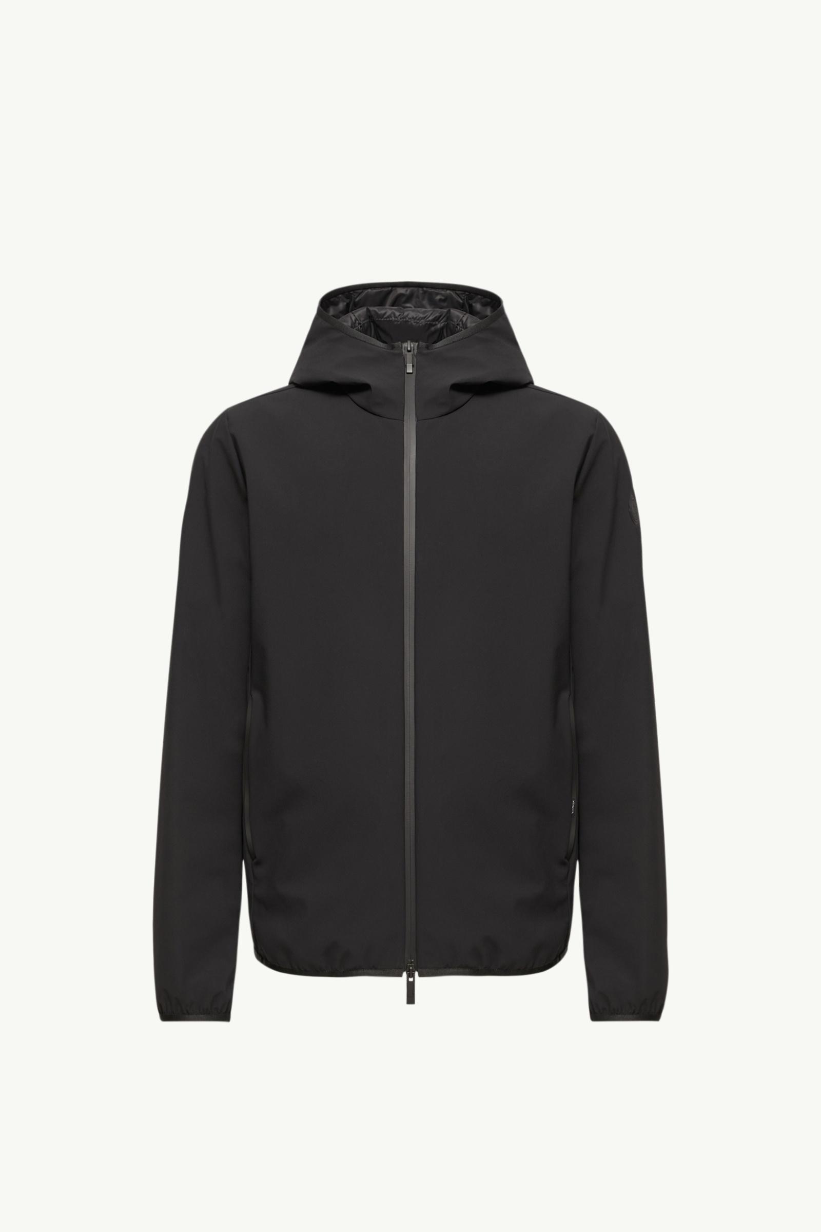 Black Ciampolin Hooded Down Jacket - Lightweight Down Jackets for