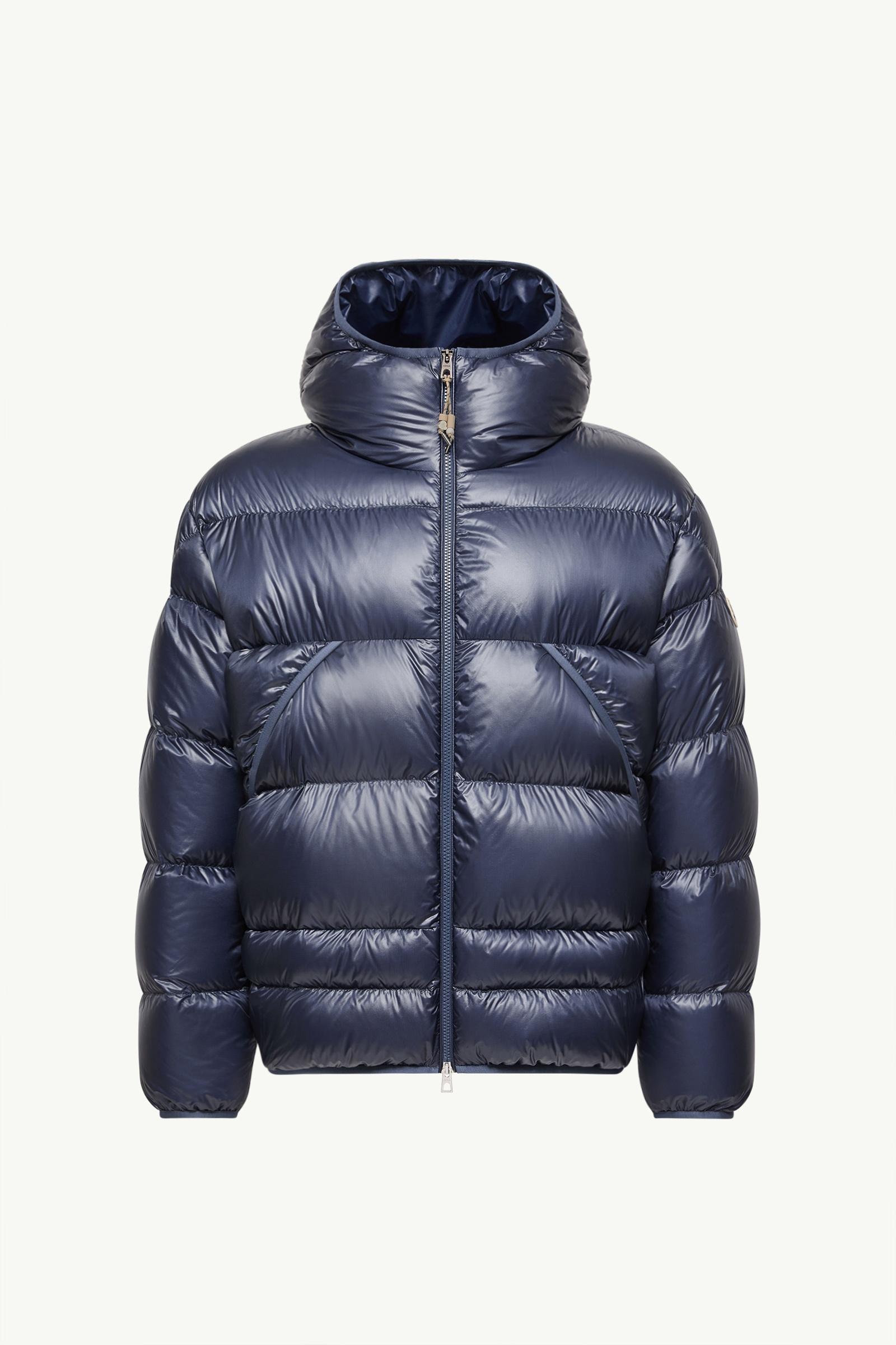 Anapo 후드 미디 길이 다운 재킷 남성 더스티 블루 Moncler, 1 of 0