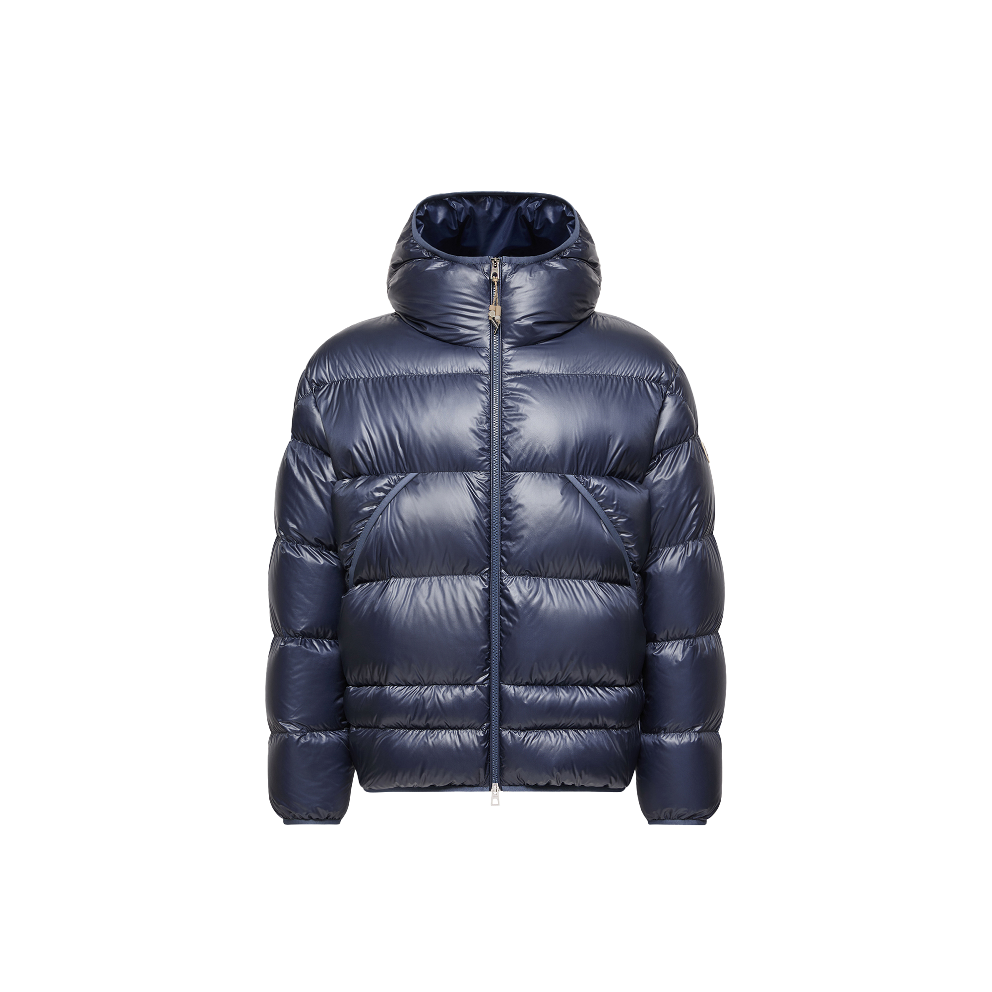 Moncler Piumino Corto Anapo Con Cappuccio Uomo da Blu, Taglia: 4 - Immagine 1