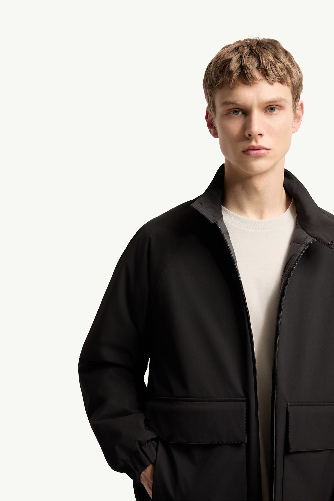 Hasteinen Short Down Jacket Men Black Moncler 5