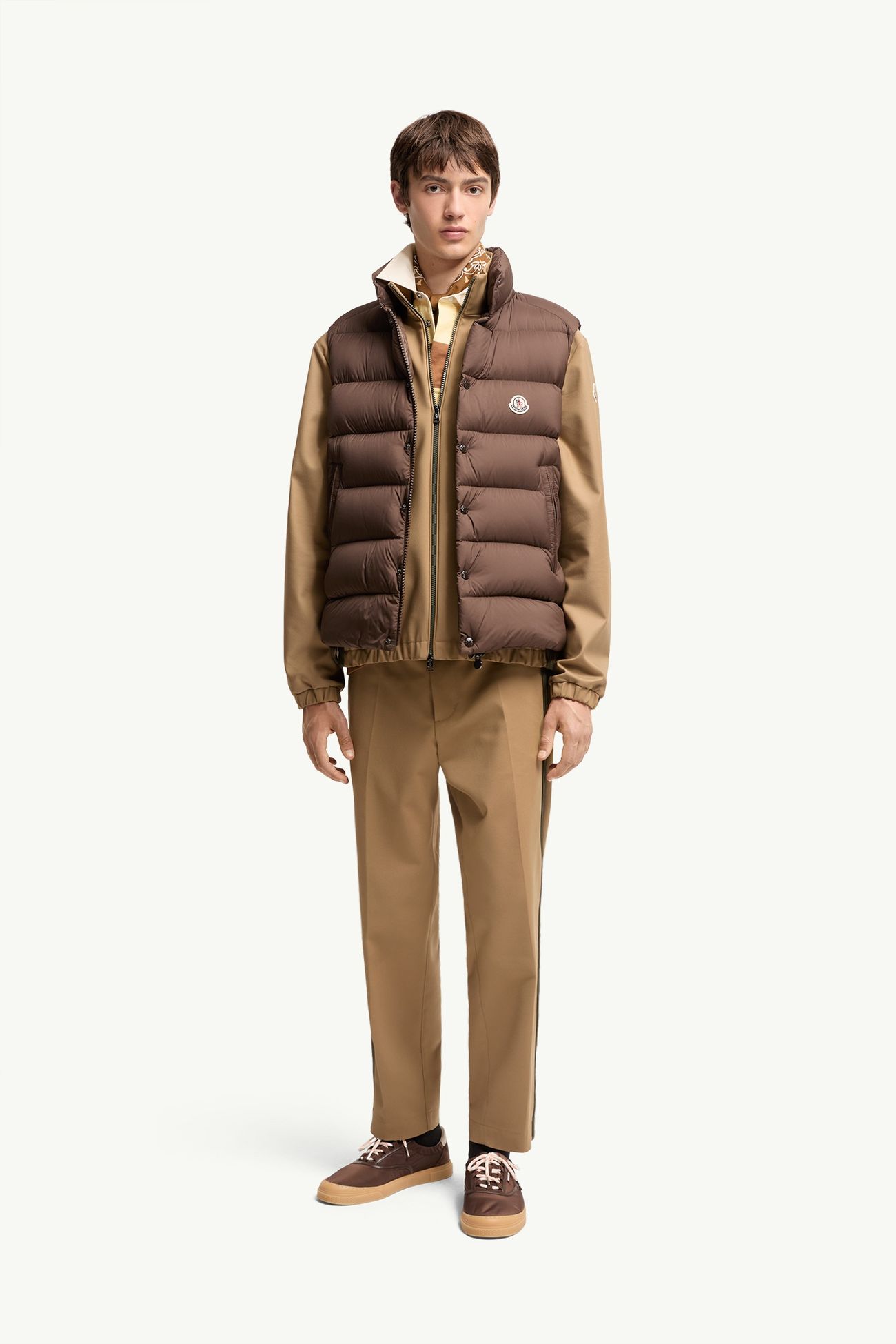 Tibbベスト メンズ ブラウン Moncler 0
