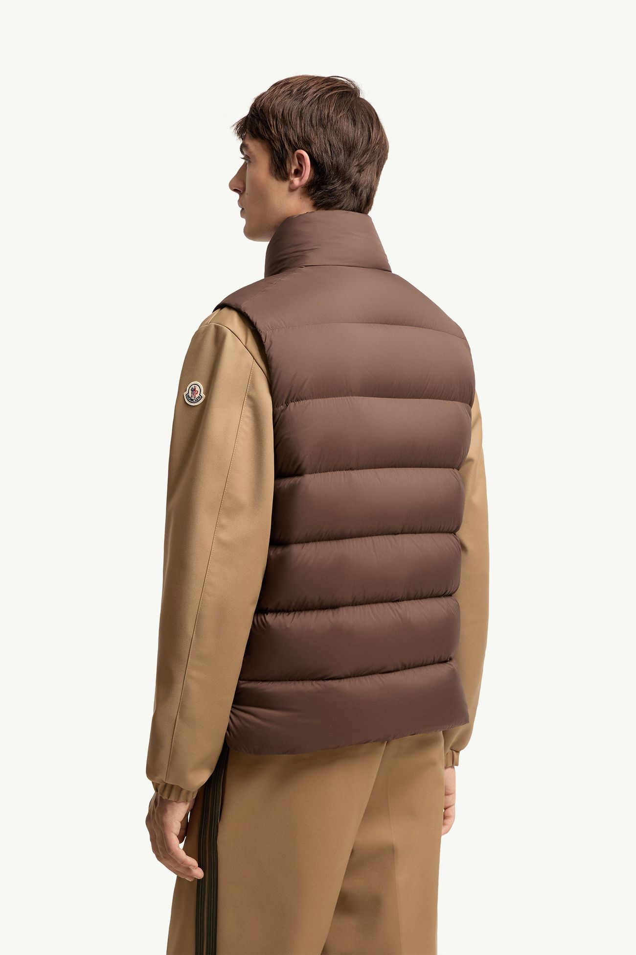 Tibb男士羽绒马甲 男士 棕色 Moncler 4