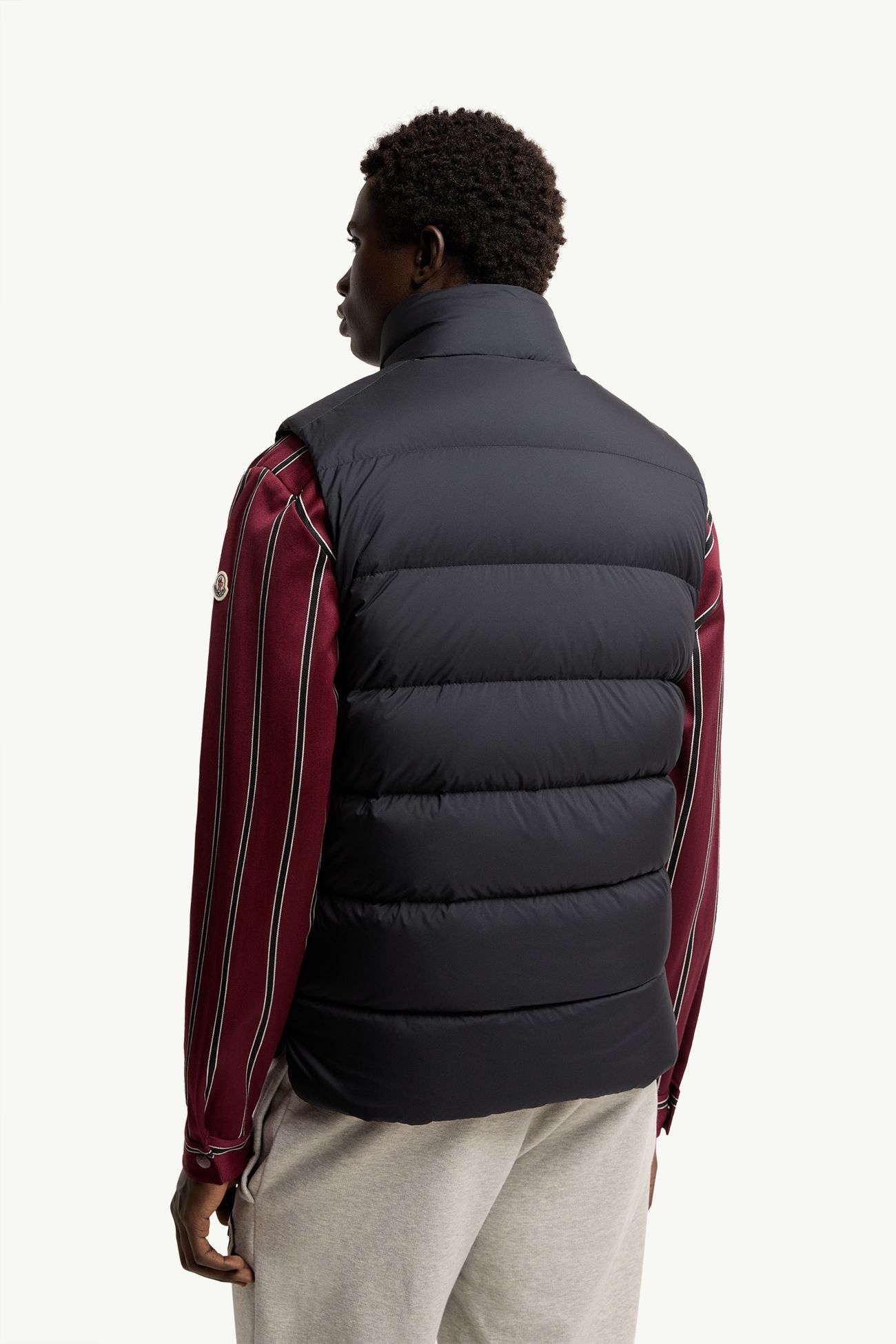 Tibb羽絨背心 男士 藍色 Moncler 4