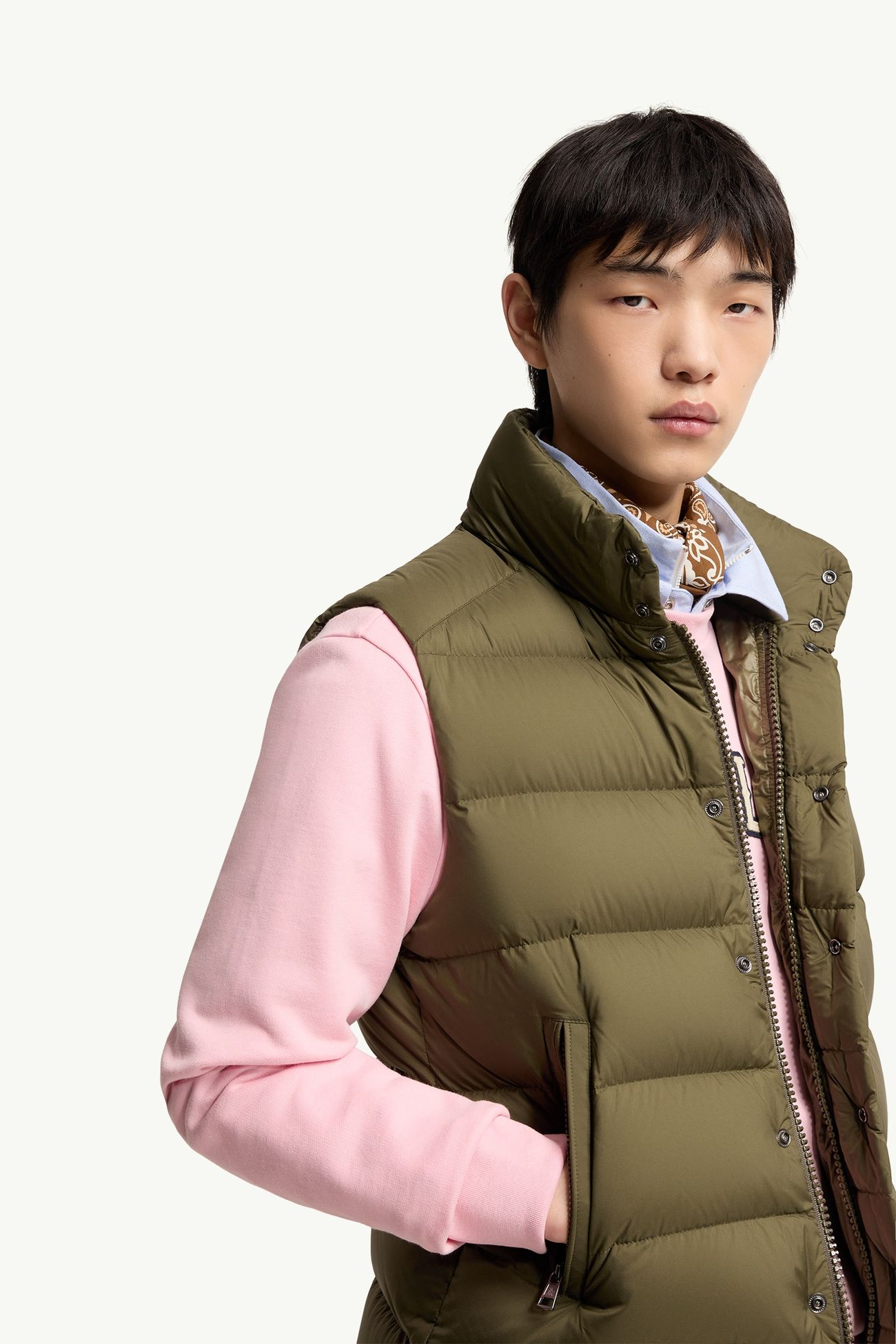 Tibb男士羽绒马甲 男士 橄榄绿 Moncler 5