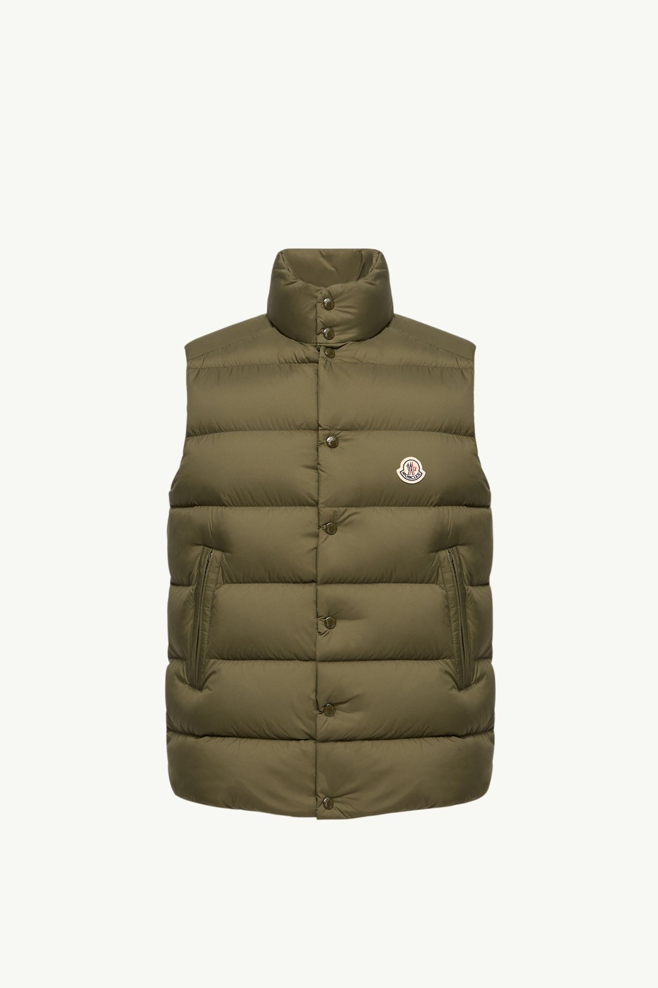 Tibb Down Gilet Men Olive Green Moncler 2