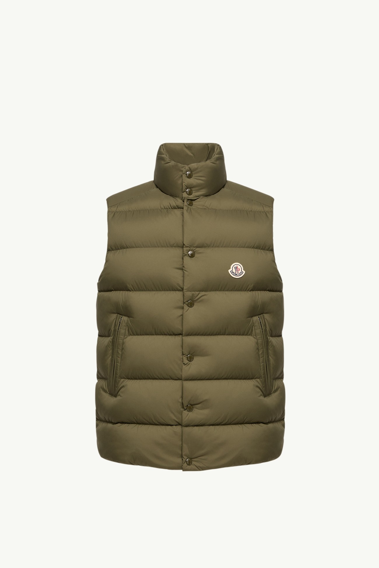 Tibb Down Gilet Men Olive Green Moncler 2