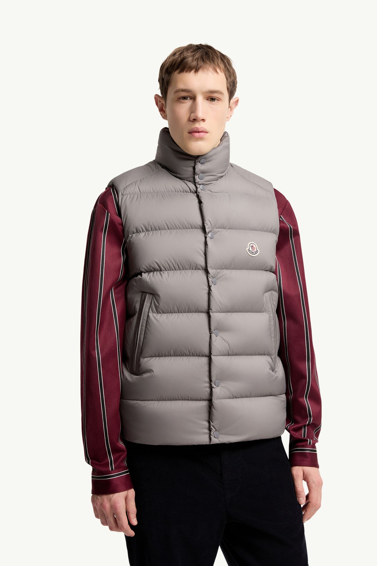 Gilet imbottito Tibb Uomo Grigio Moncler 3