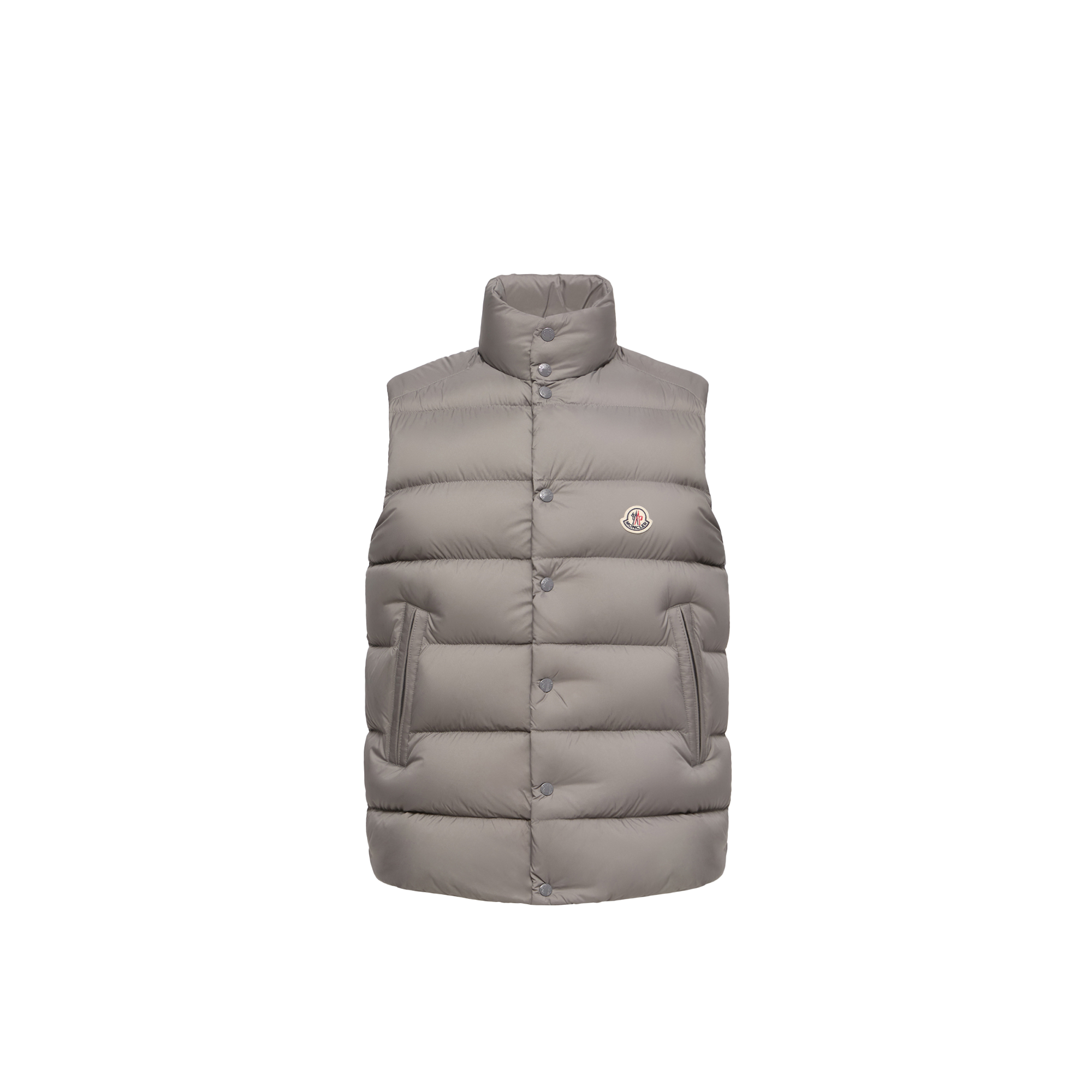 Moncler   Tibb Down Gilet for Men in Gray, Size: 46