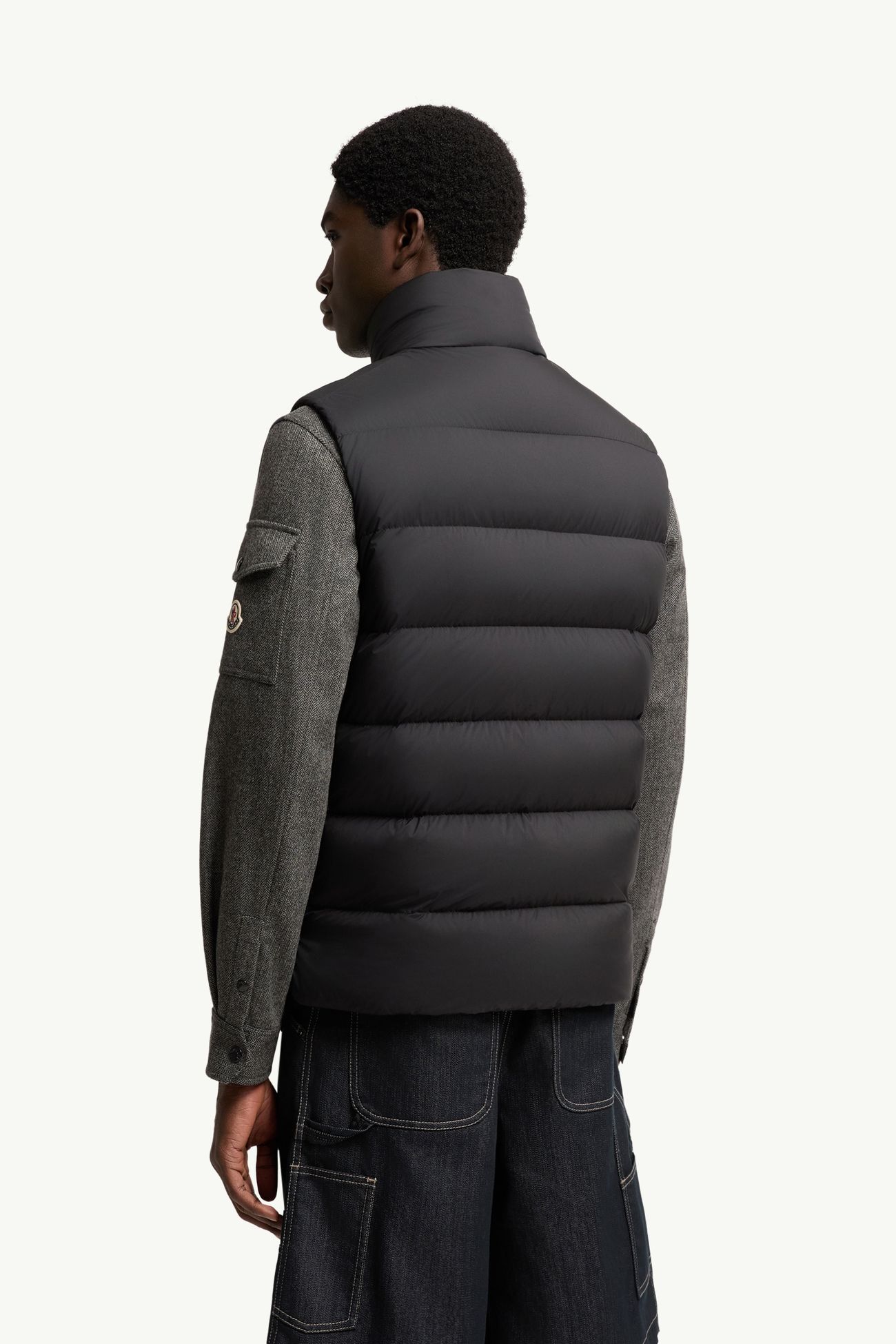 Tibb 다운 베스트 남성 블랙 Moncler 4