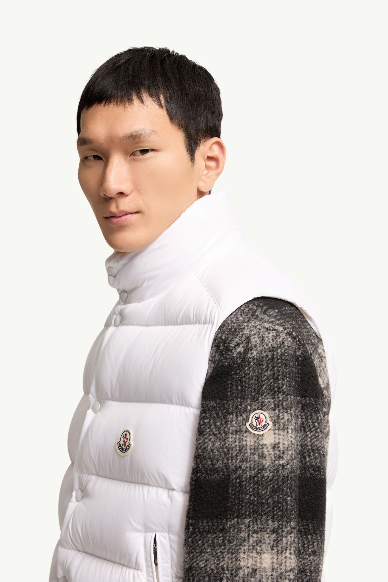 Tibb Down Gilet Men White Moncler 1