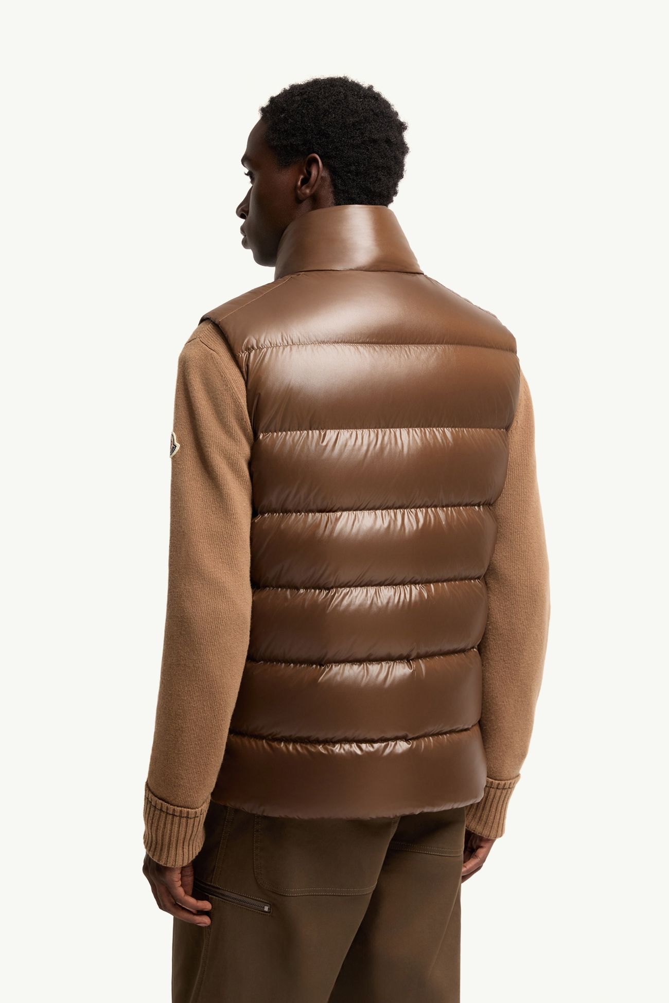 Tibb Down Gilet Men Brown Moncler 4