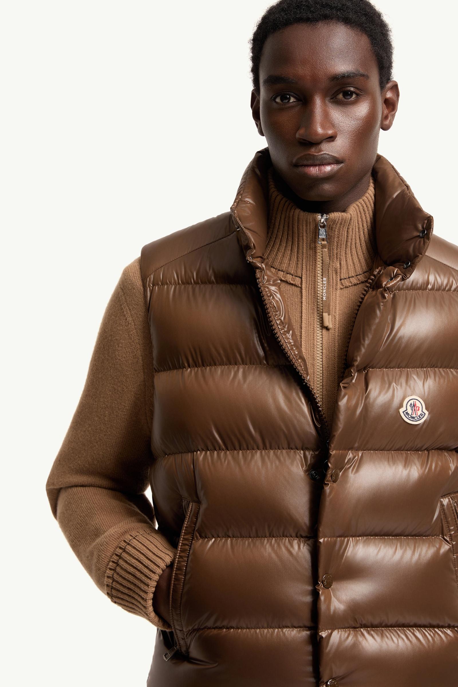 Brown Tibb Down Vest - Vests for Men | Moncler US