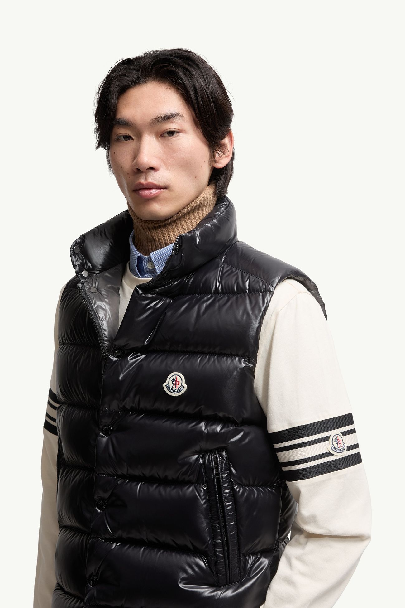 Tibb羽絨背心 男士 黑色 Moncler 5