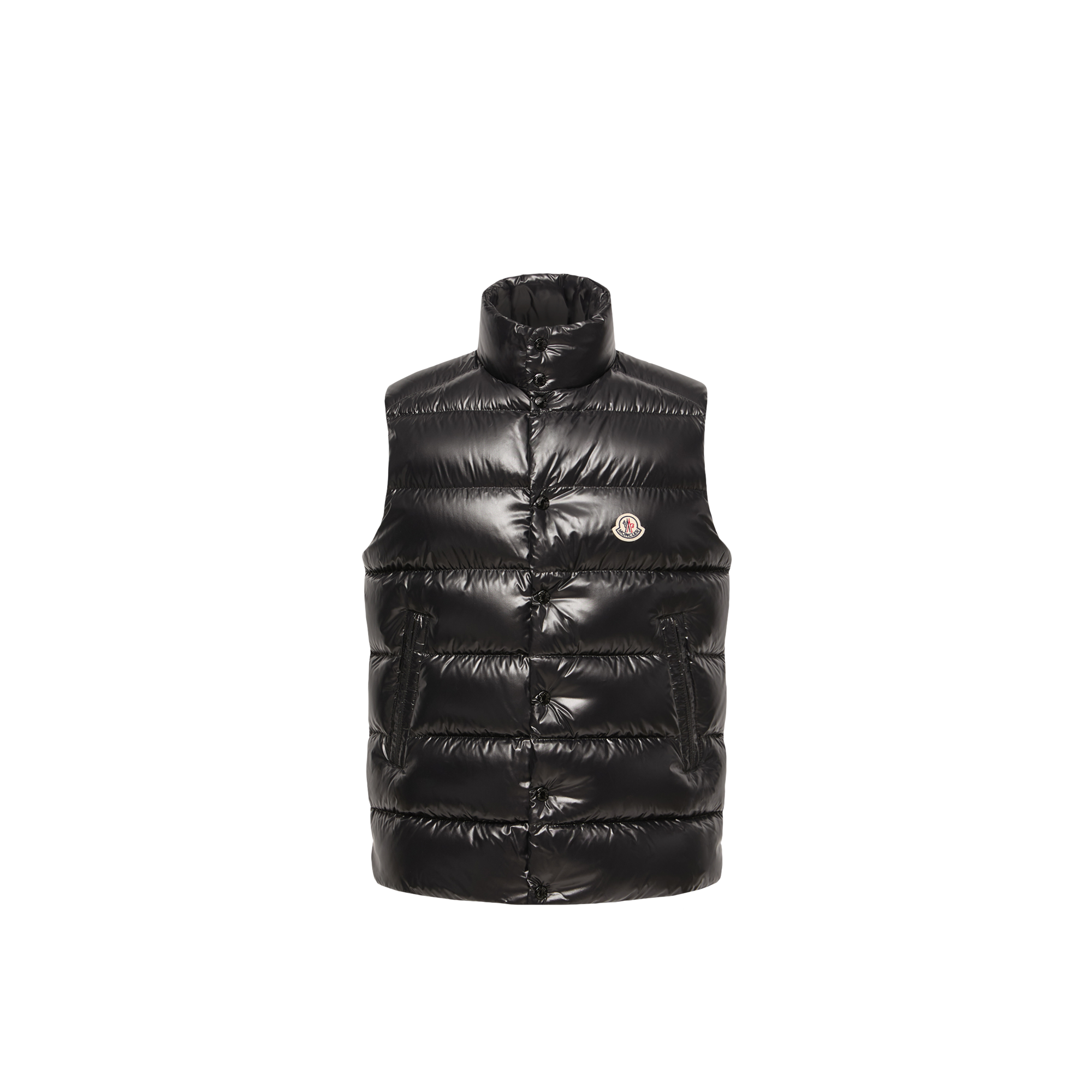 Moncler   Tibb Down Gilet for Men in Black, Size: 46