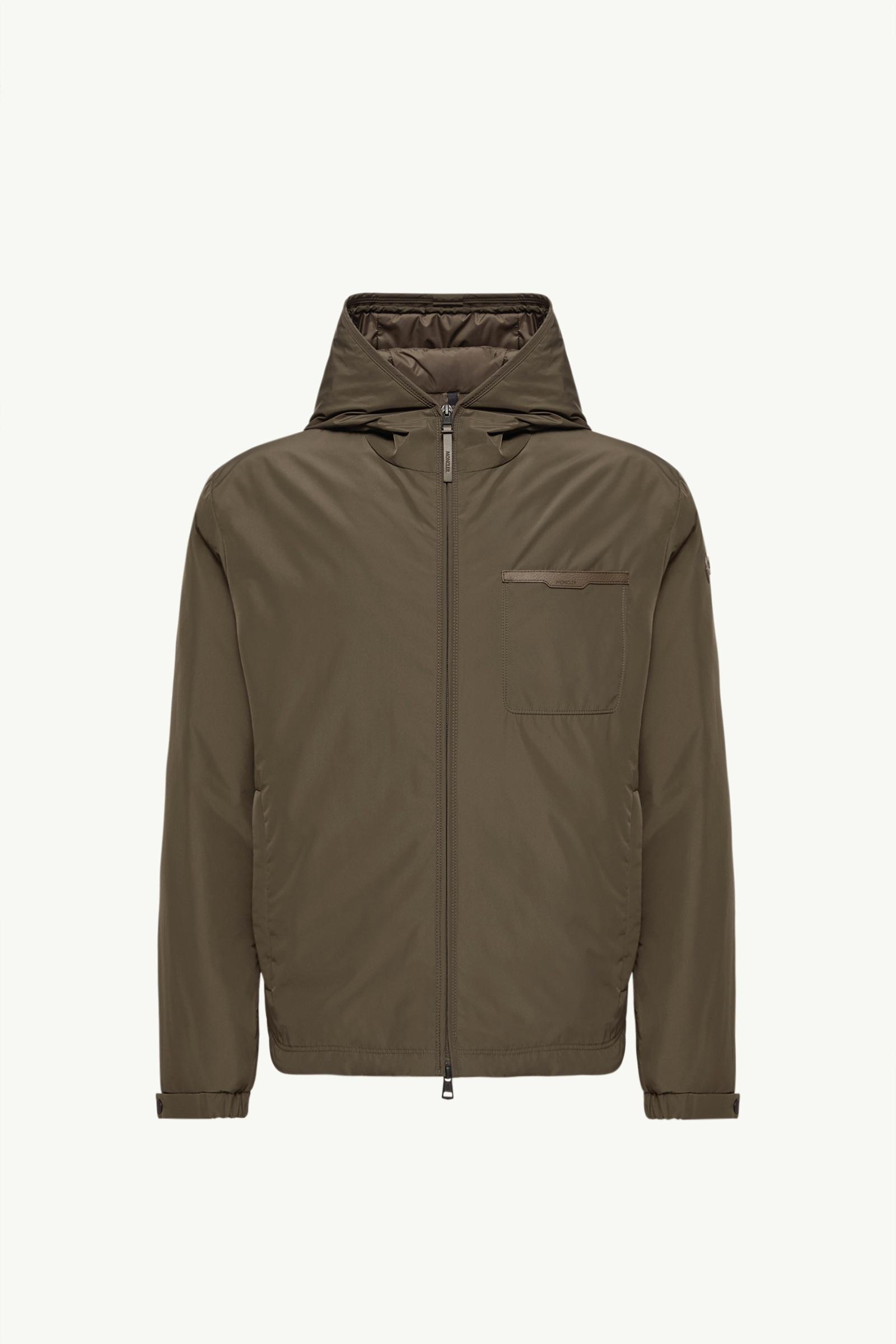 Austerin Hooded Short Down Jacket Men Olive Green Moncler, 1 of 0