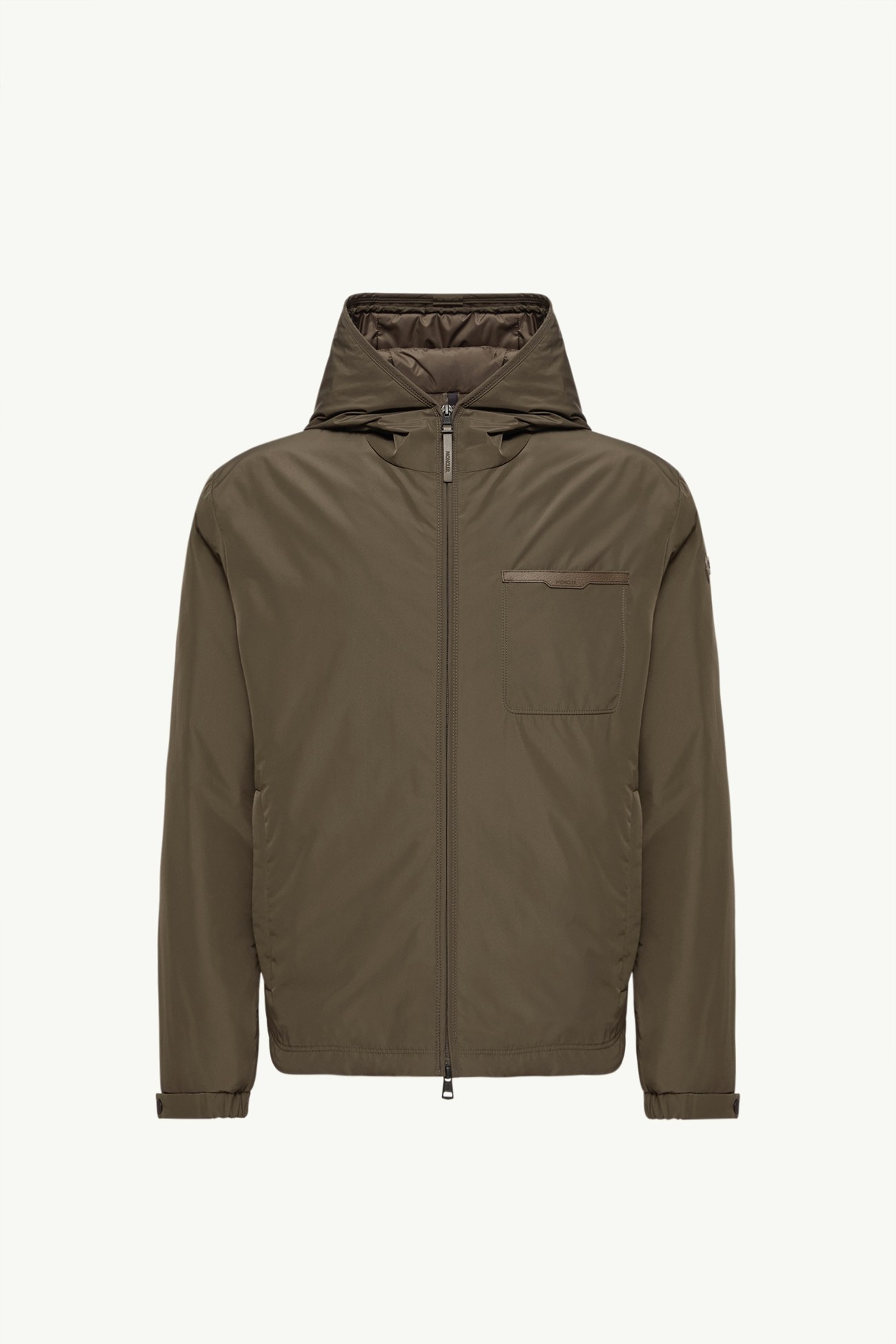 Piumino corto Austerin con cappuccio Uomo Verde Oliva Moncler 2