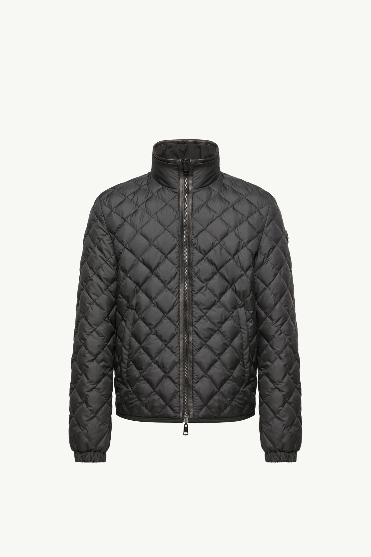 Plumífero reversible con acolchado de rombos Delviane Hombre Negro Moncler 2