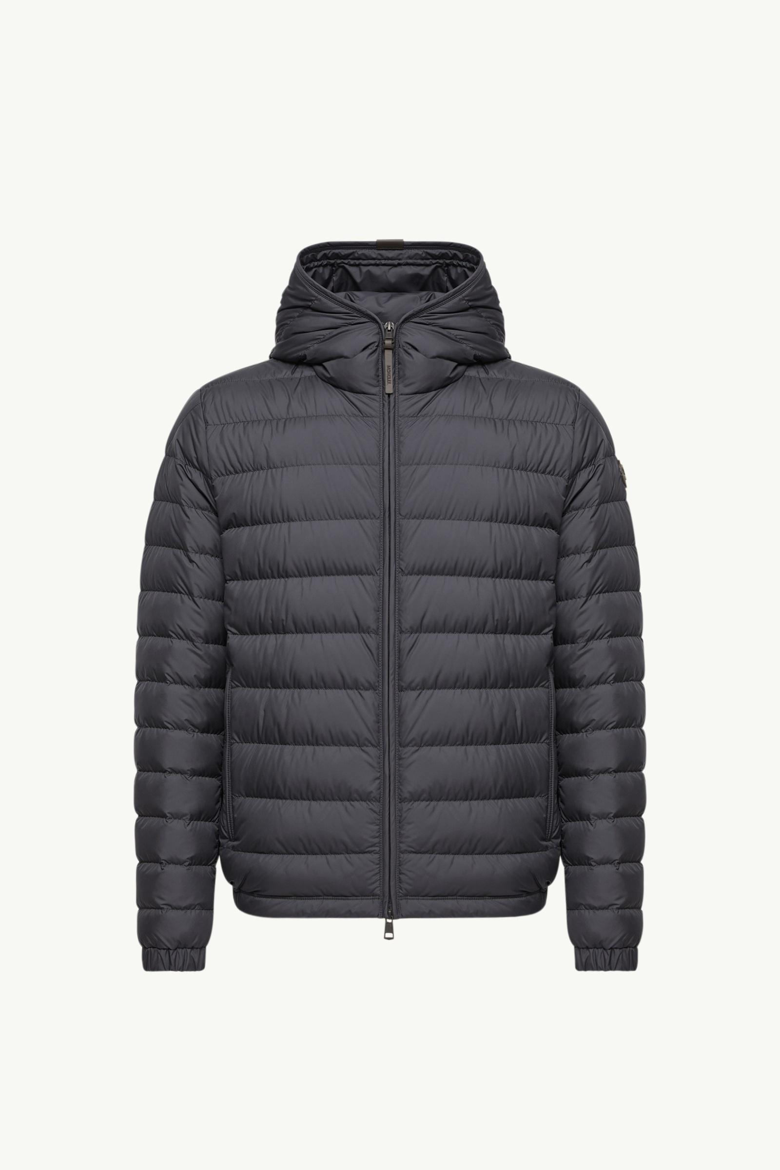Solienn Hooded Short Down Jacket Men Dark Blue Moncler, 1 of 0