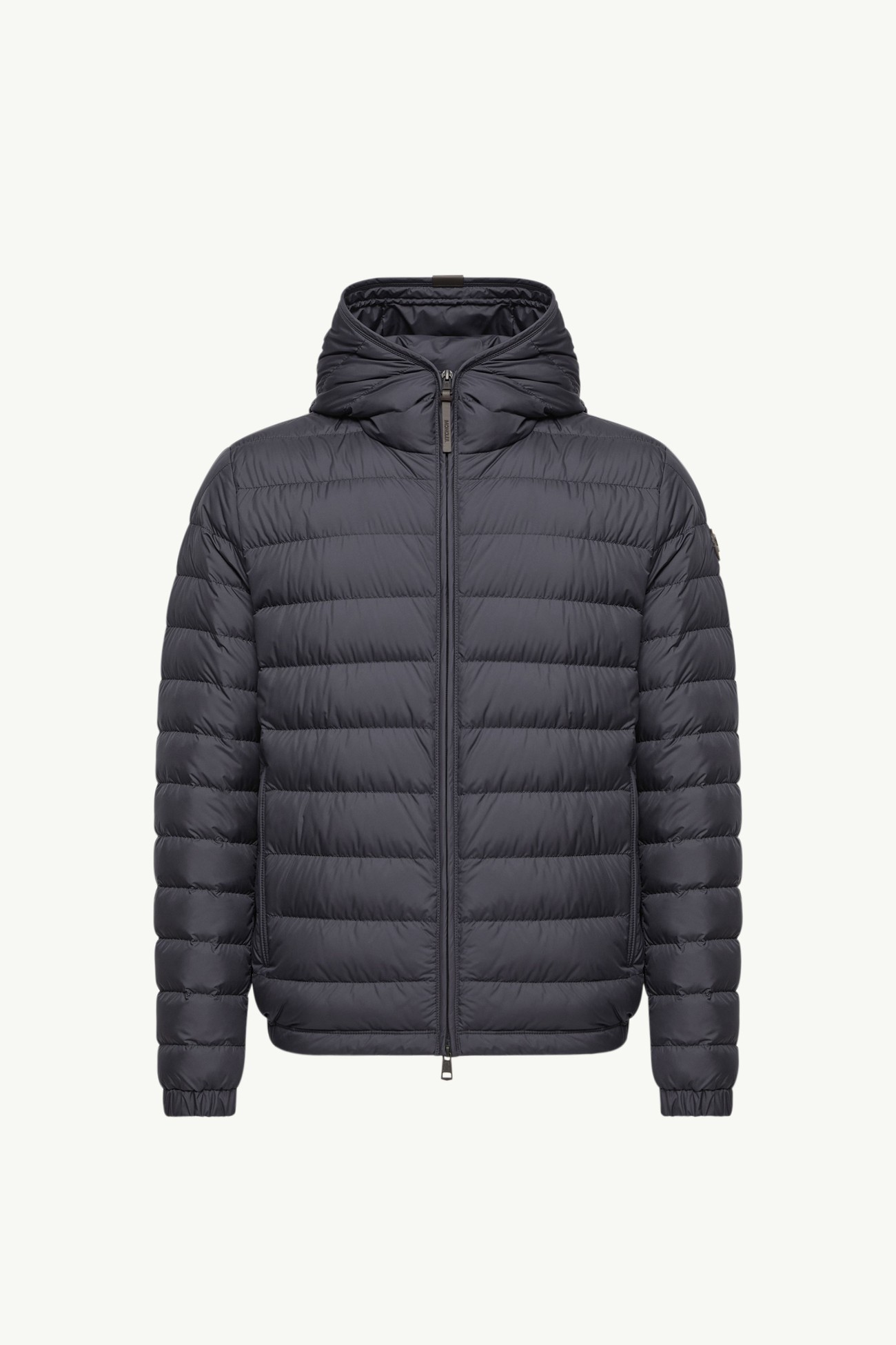 Solienn Hooded Short Down Jacket Men Dark Blue Moncler 2