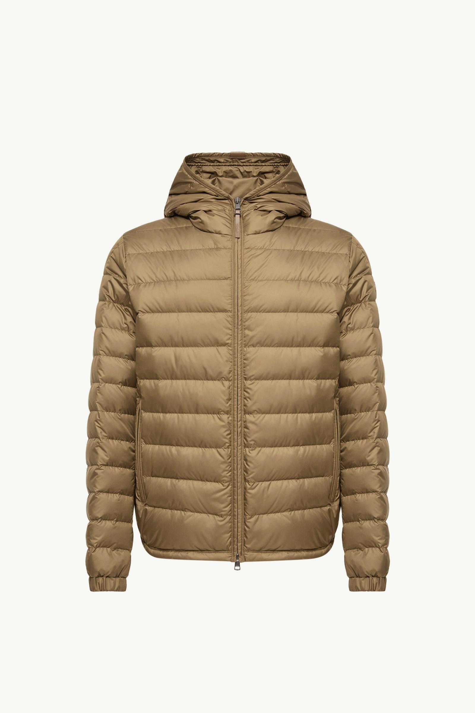 Solienn Hooded Short Down Jacket Men Olive Green Moncler, 1 of 0