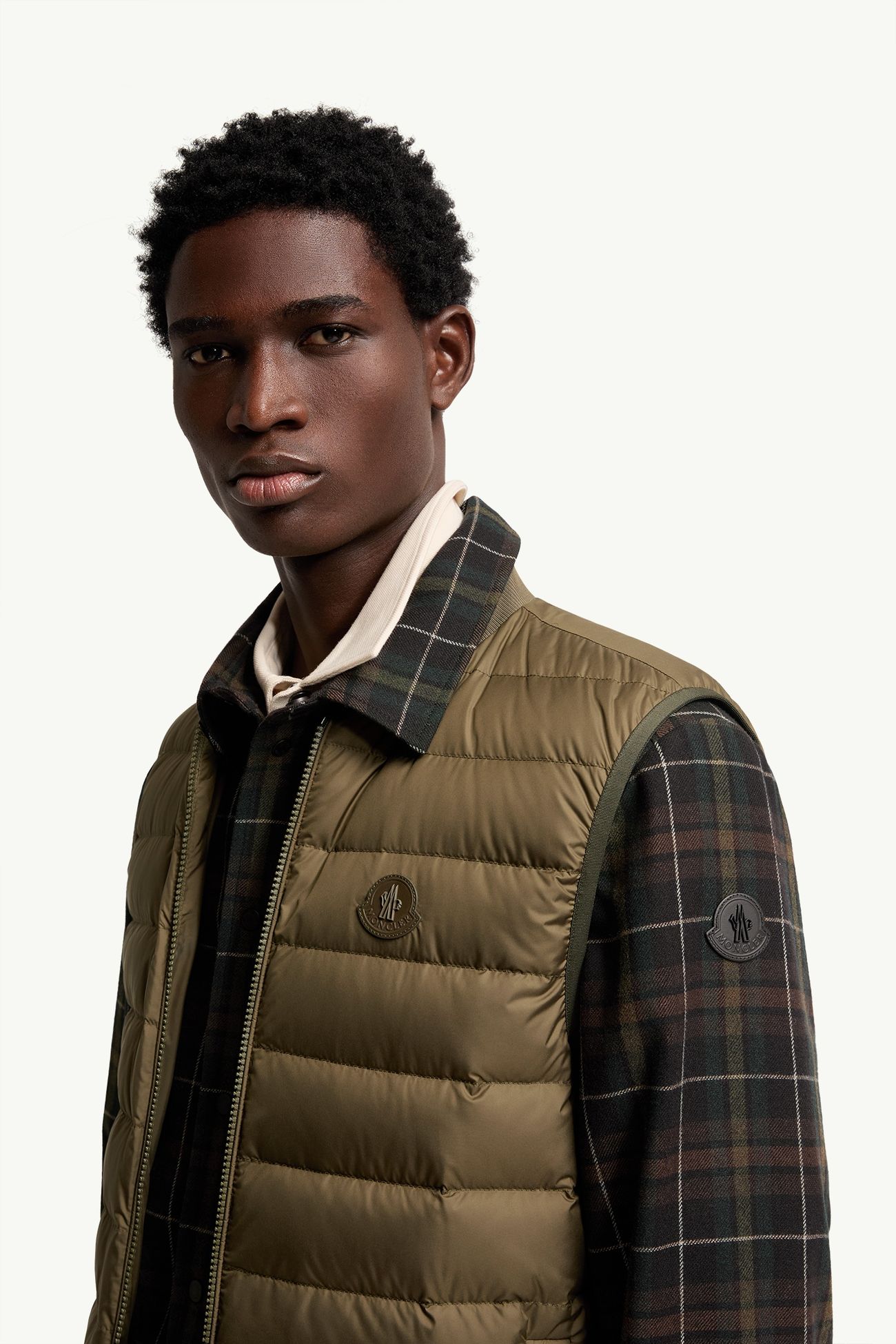 Froissel Down Vest Hommes Vert Olive Moncler 1
