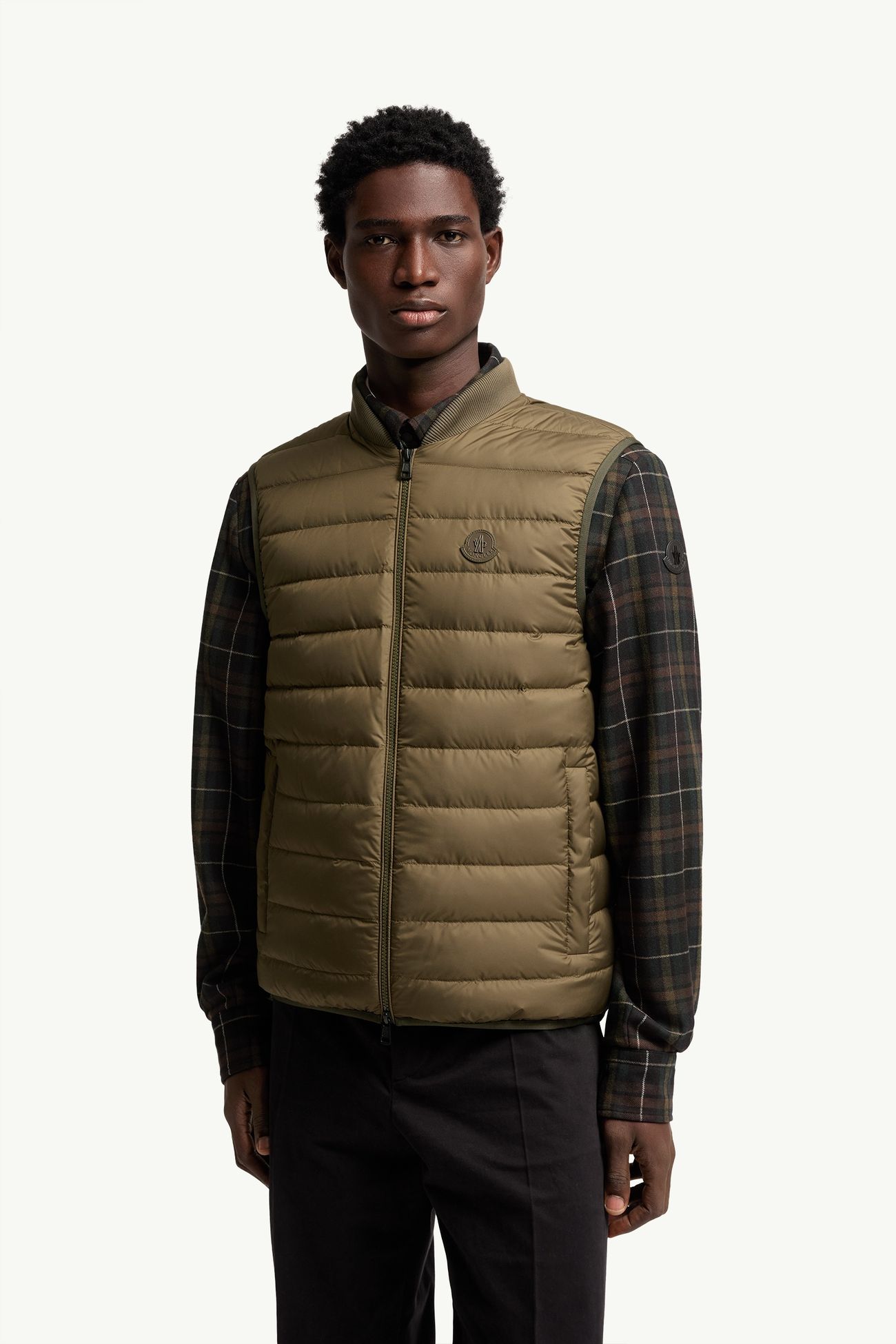 Froissel Down Gilet Men Olive Green Moncler 3