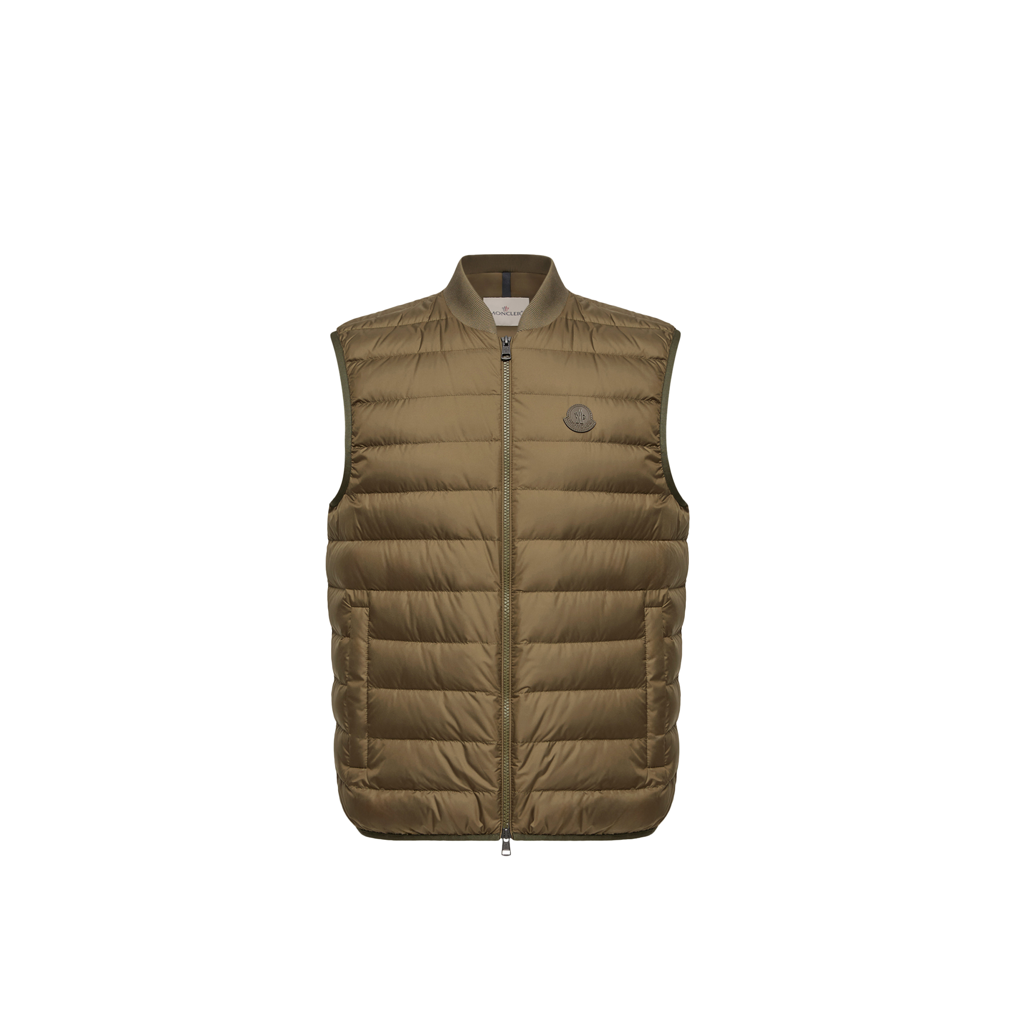 Moncler   Froissel Down Gilet for Men in Green, Size: 46