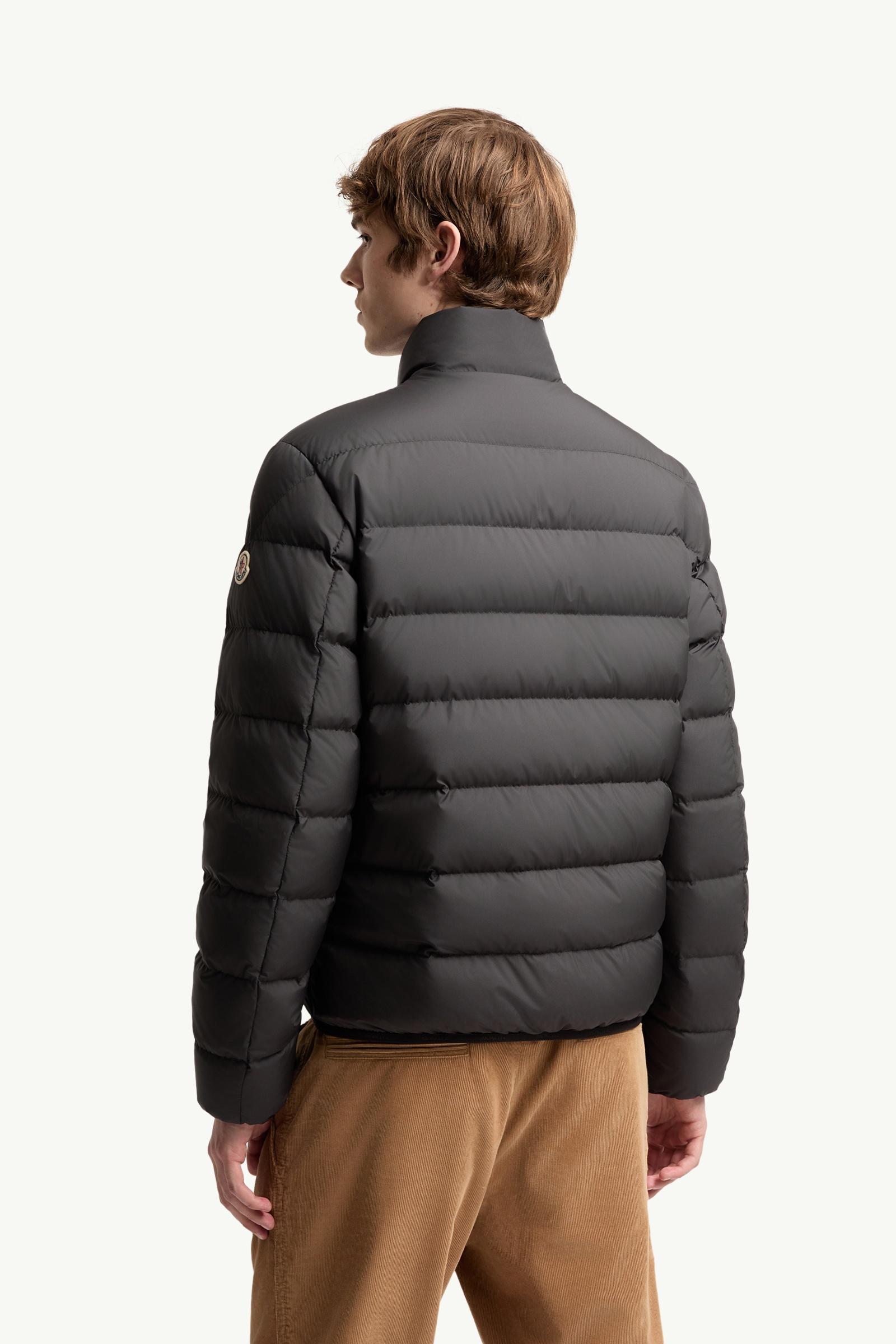 Black Baudinet Short Down Jacket - Short Down Jackets for Men