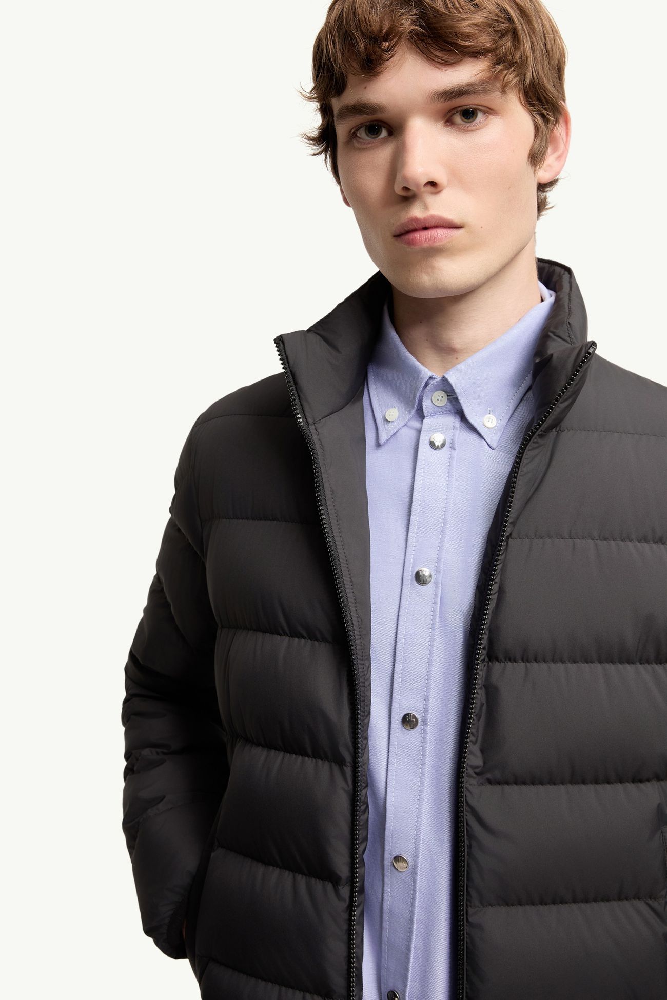 Piumino corto Baudinet Uomo Nero Moncler 5