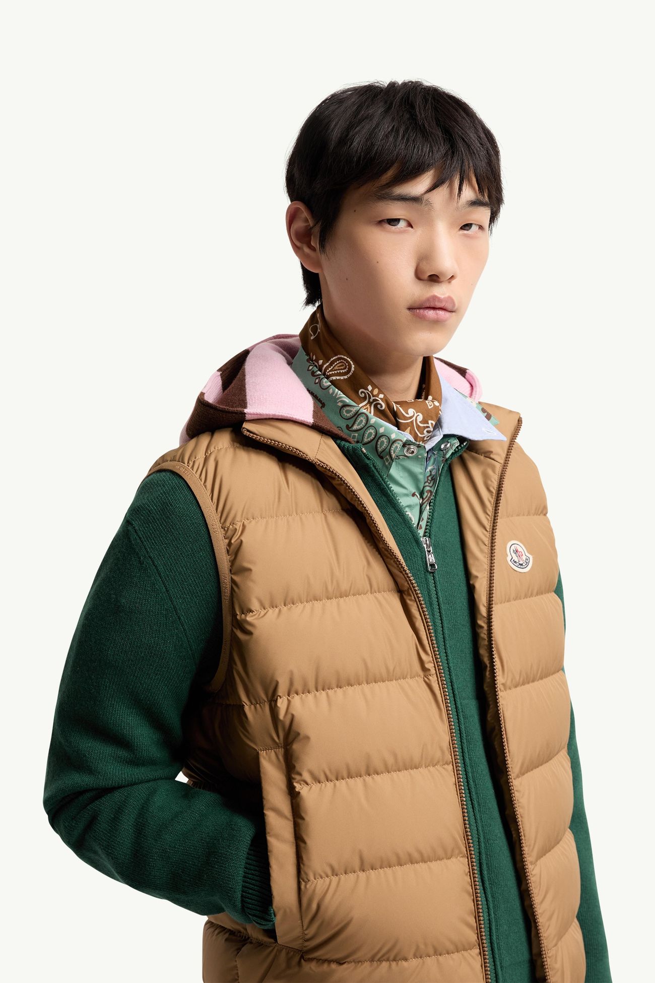 Contrin Daunenweste Herren Beige Moncler 5