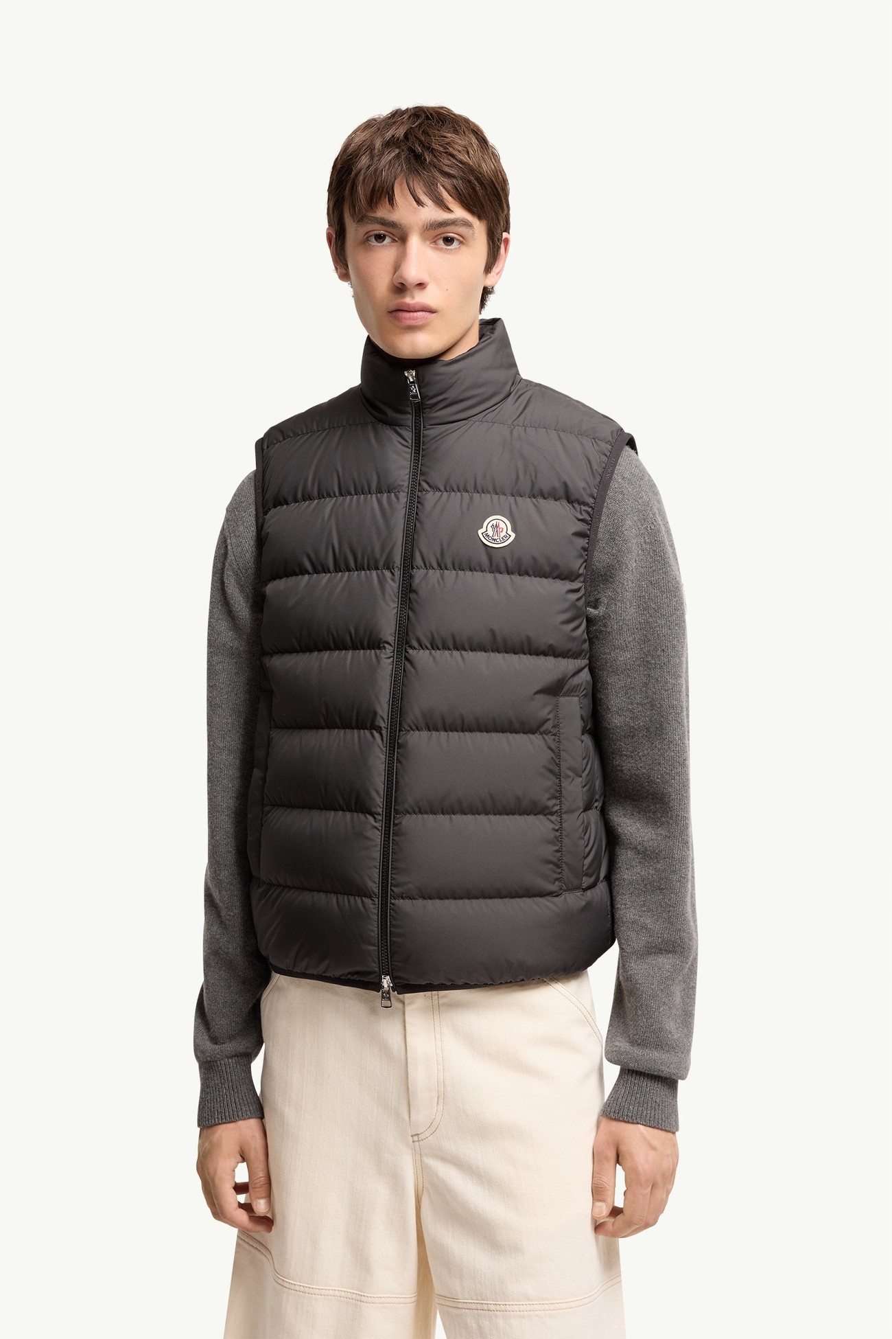 Contrin男士羽绒马甲 男士 黑色 Moncler 3
