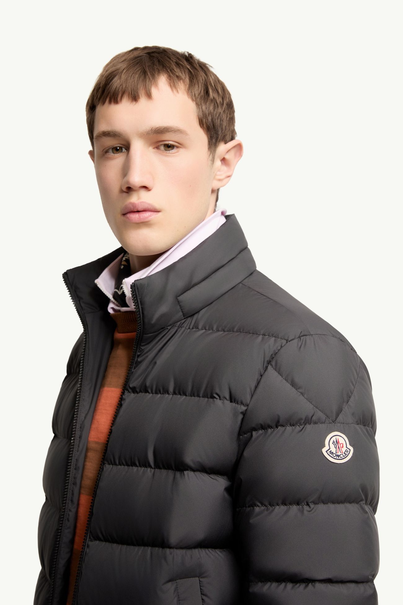 Montbrocq Hooded Short Down Jacket Men Black Moncler 1