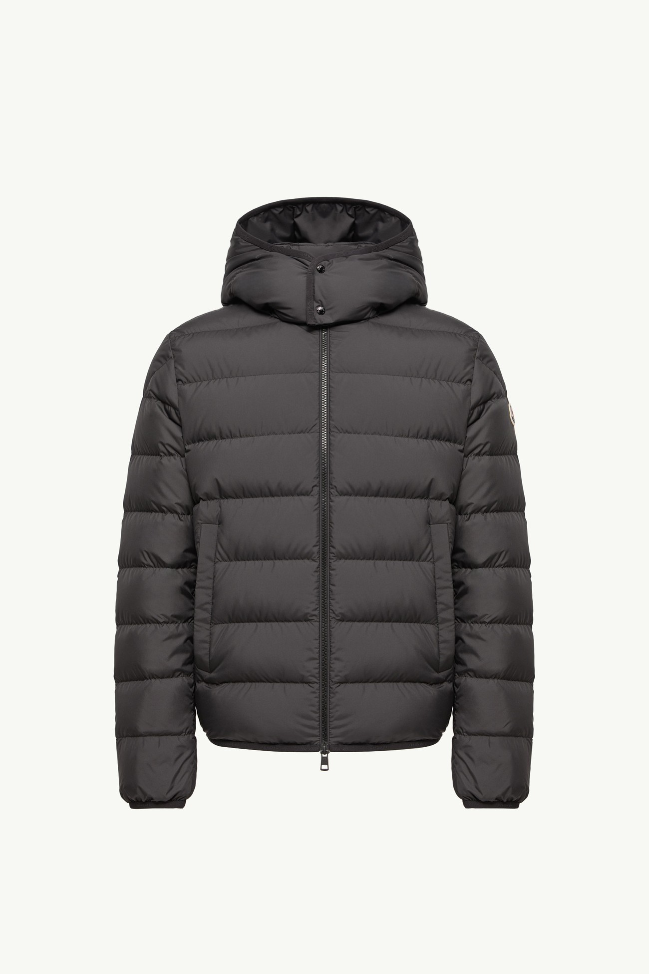 Montbrocq Hooded Short Down Jacket Men Black Moncler 2
