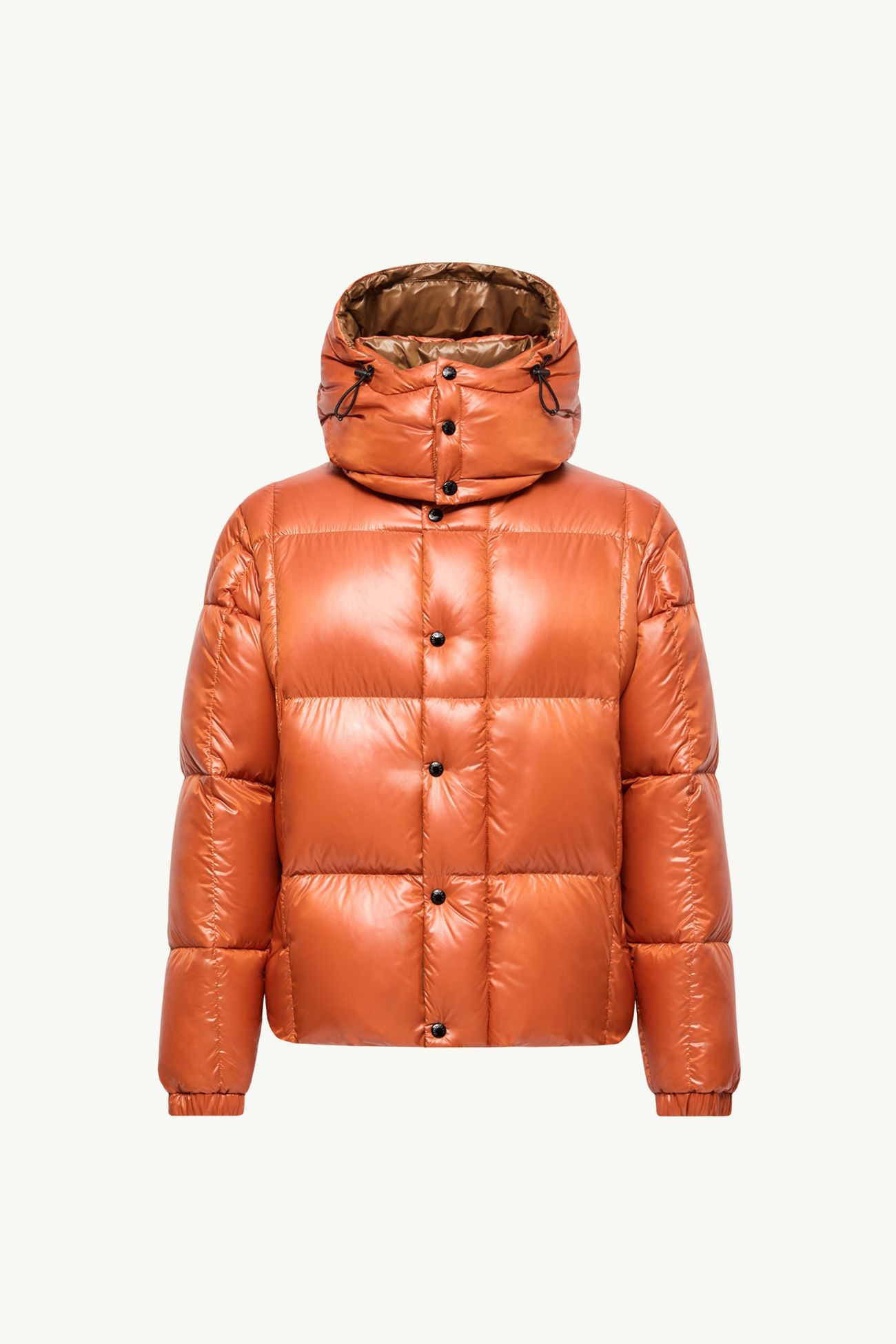 Doudoune courte à capuche Parana Hommes Orange Moncler 2