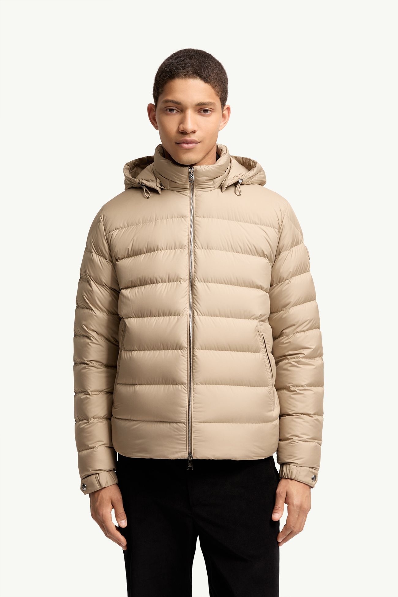 Arneb連帽短身羽絨外套 男士 米色 Moncler 3