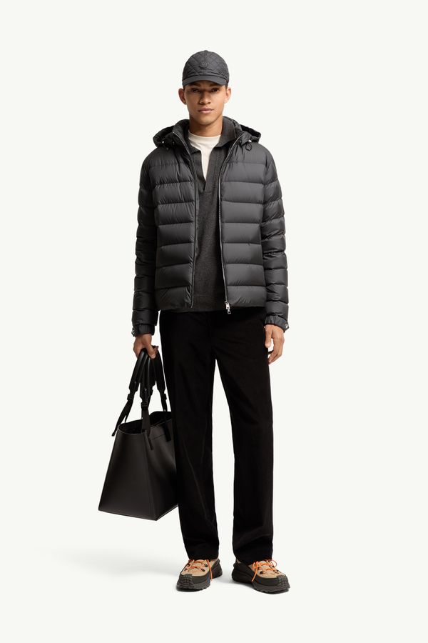 Arneb連帽短身羽絨外套 男士 黑色 Moncler 0