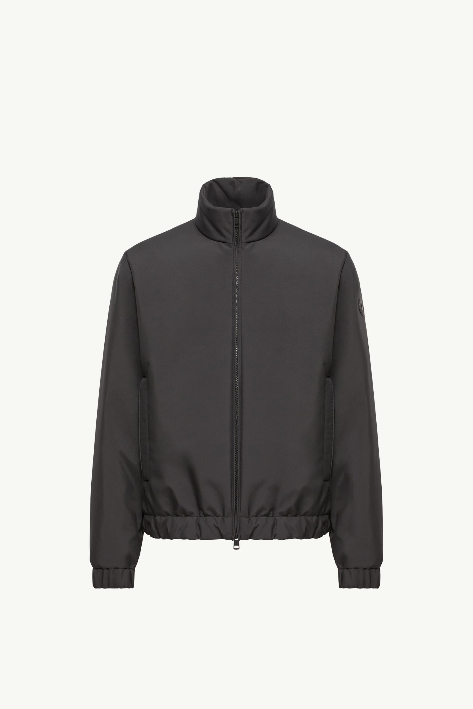 Luserna Short Down Jacket Men Black Moncler