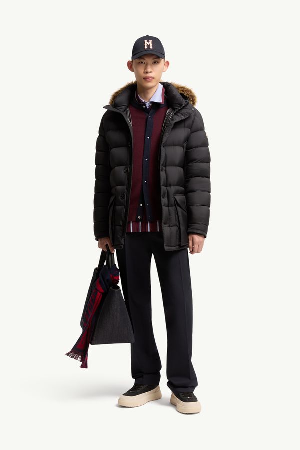 Clunye ํ๋ ๋ฏธ๋ ๊ธธ์ด ๋ค์ด ์ฌํท ๋จ์ฑ ๋ธ๋ Moncler 0