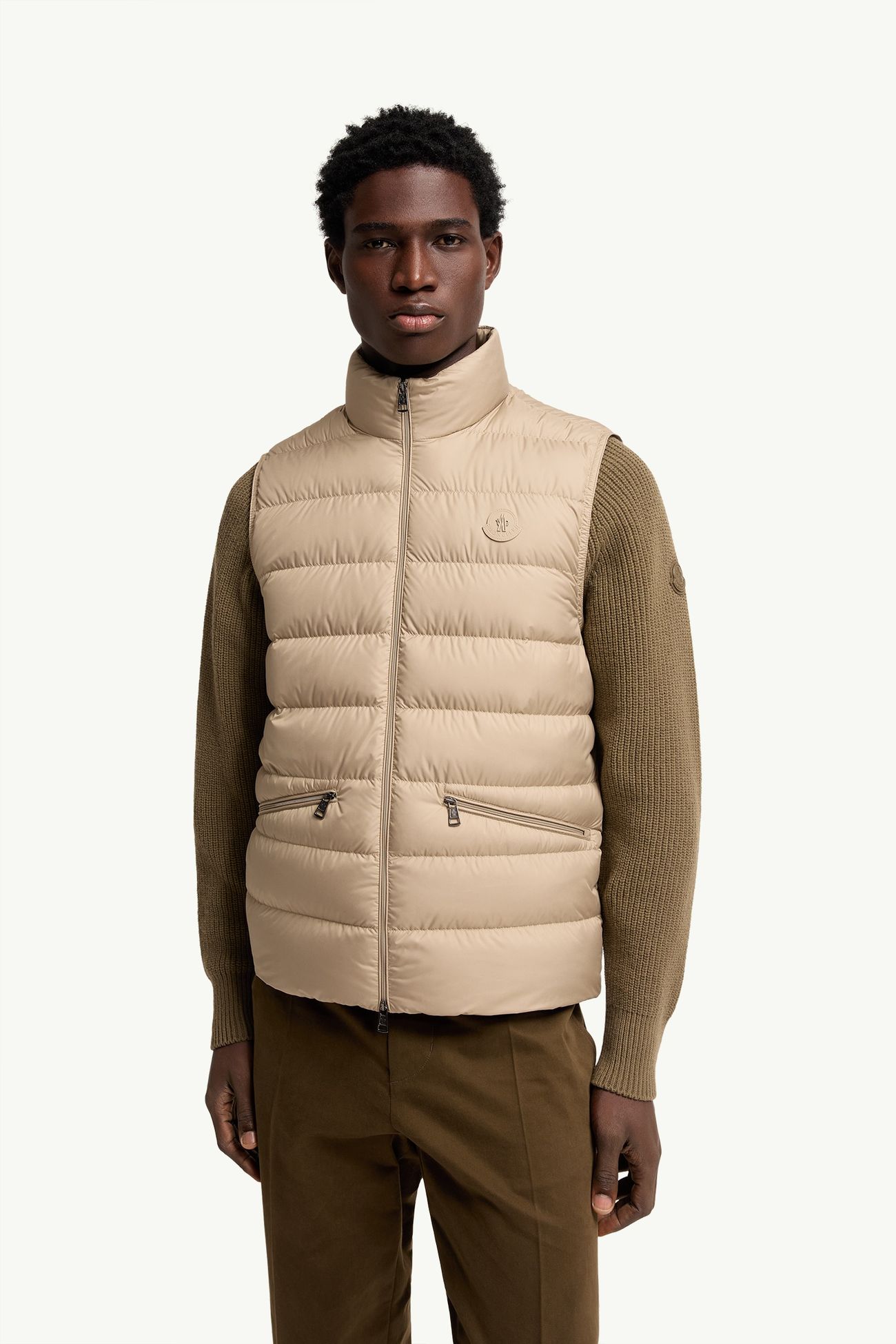 Treompanベスト メンズ ベージュ Moncler 3