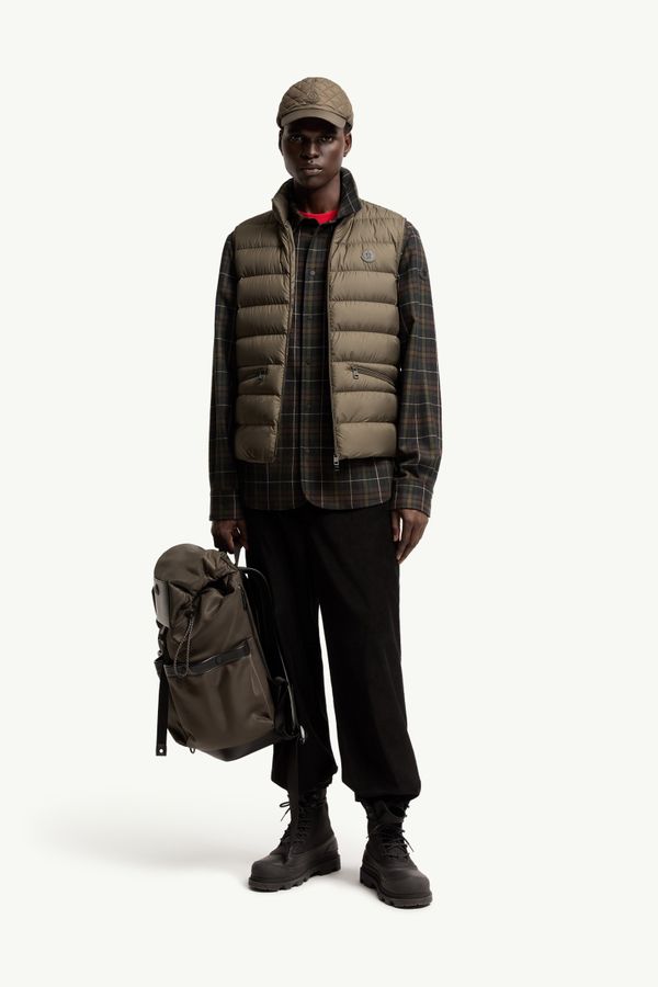 Chal plumífero Treompan Hombre Verde Oliva Moncler 0